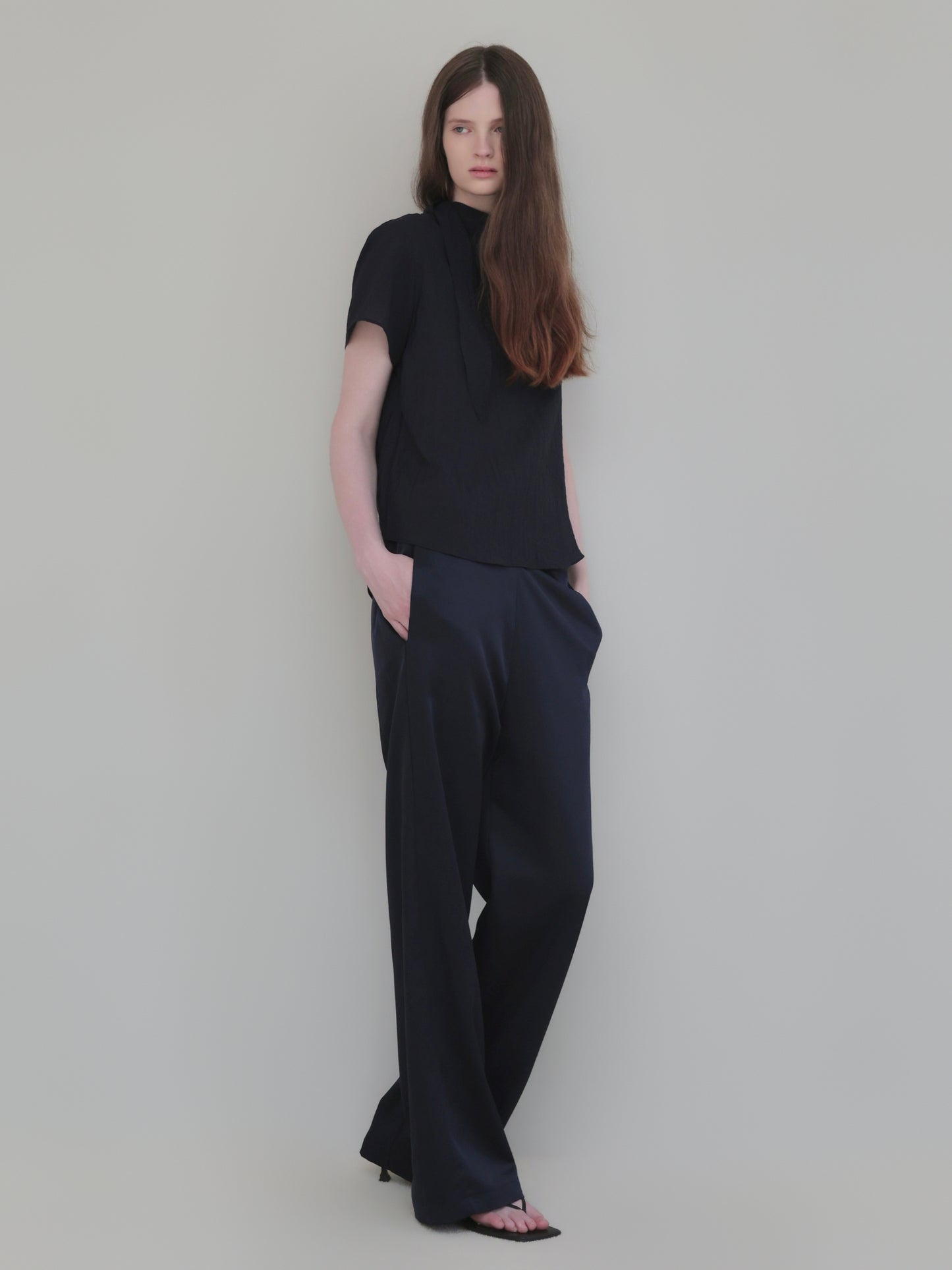 Lulà | Satin sleek pants