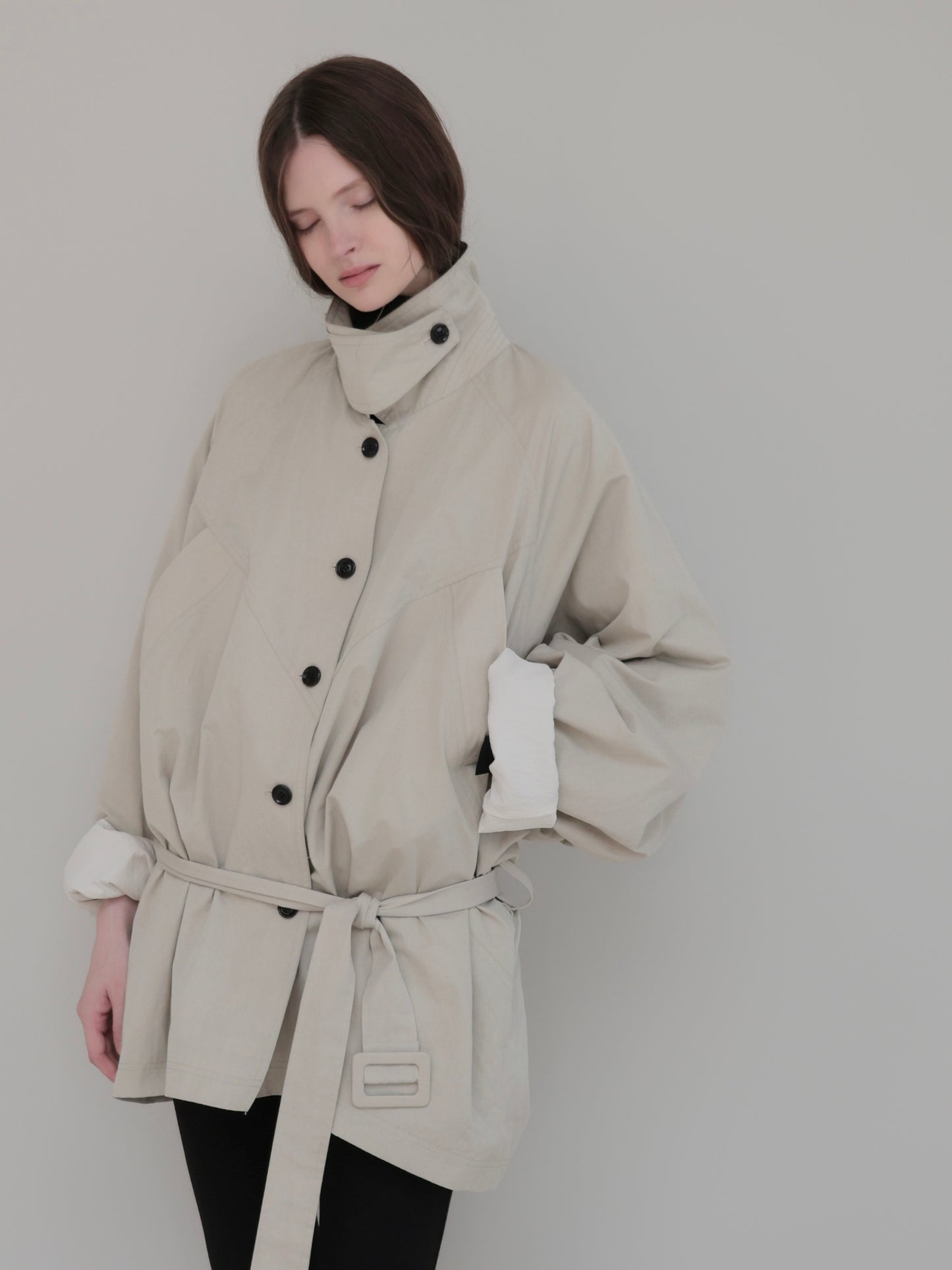 Noë | Middle trench coat
