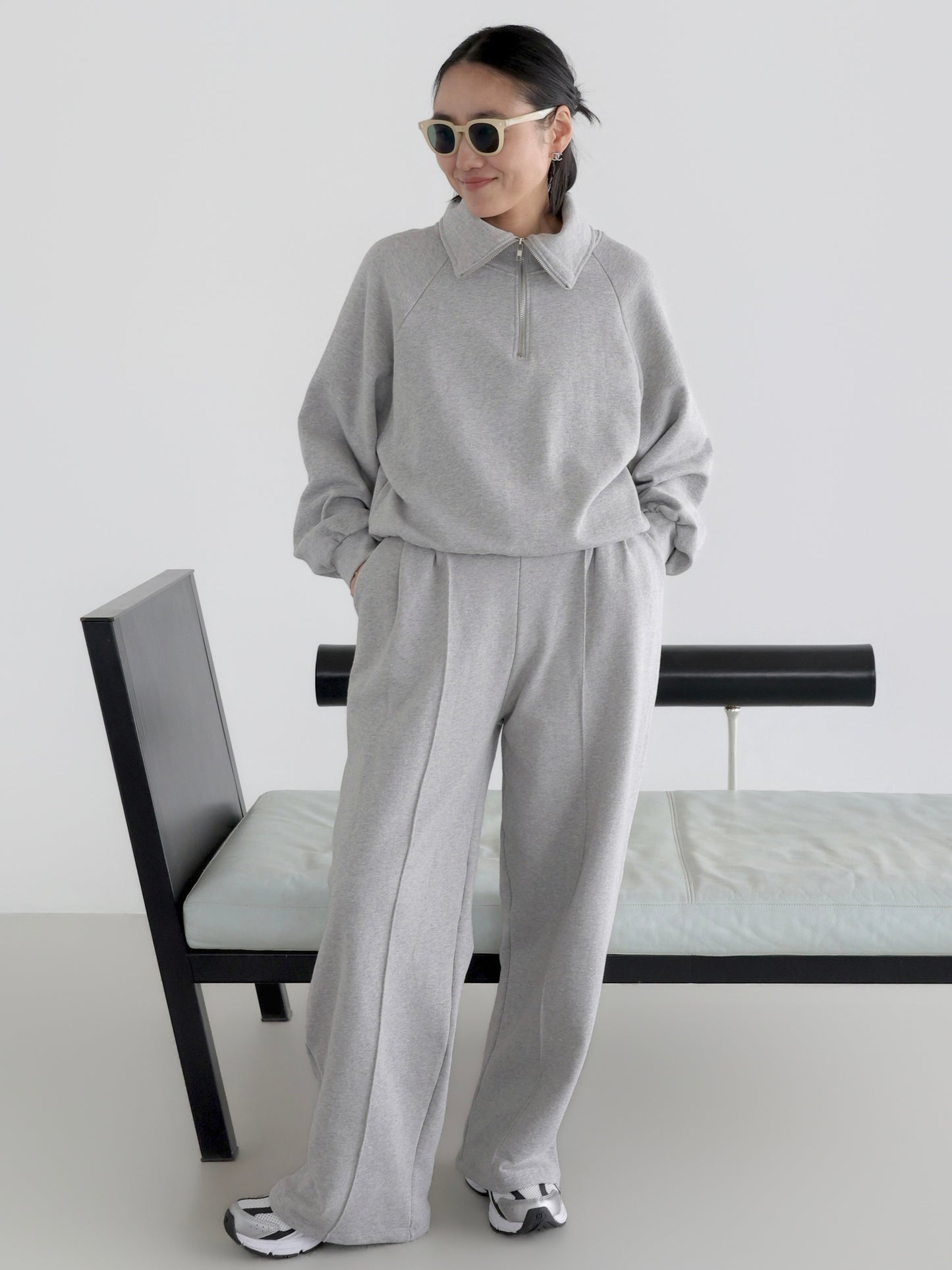 Louis | Sweat zip tops