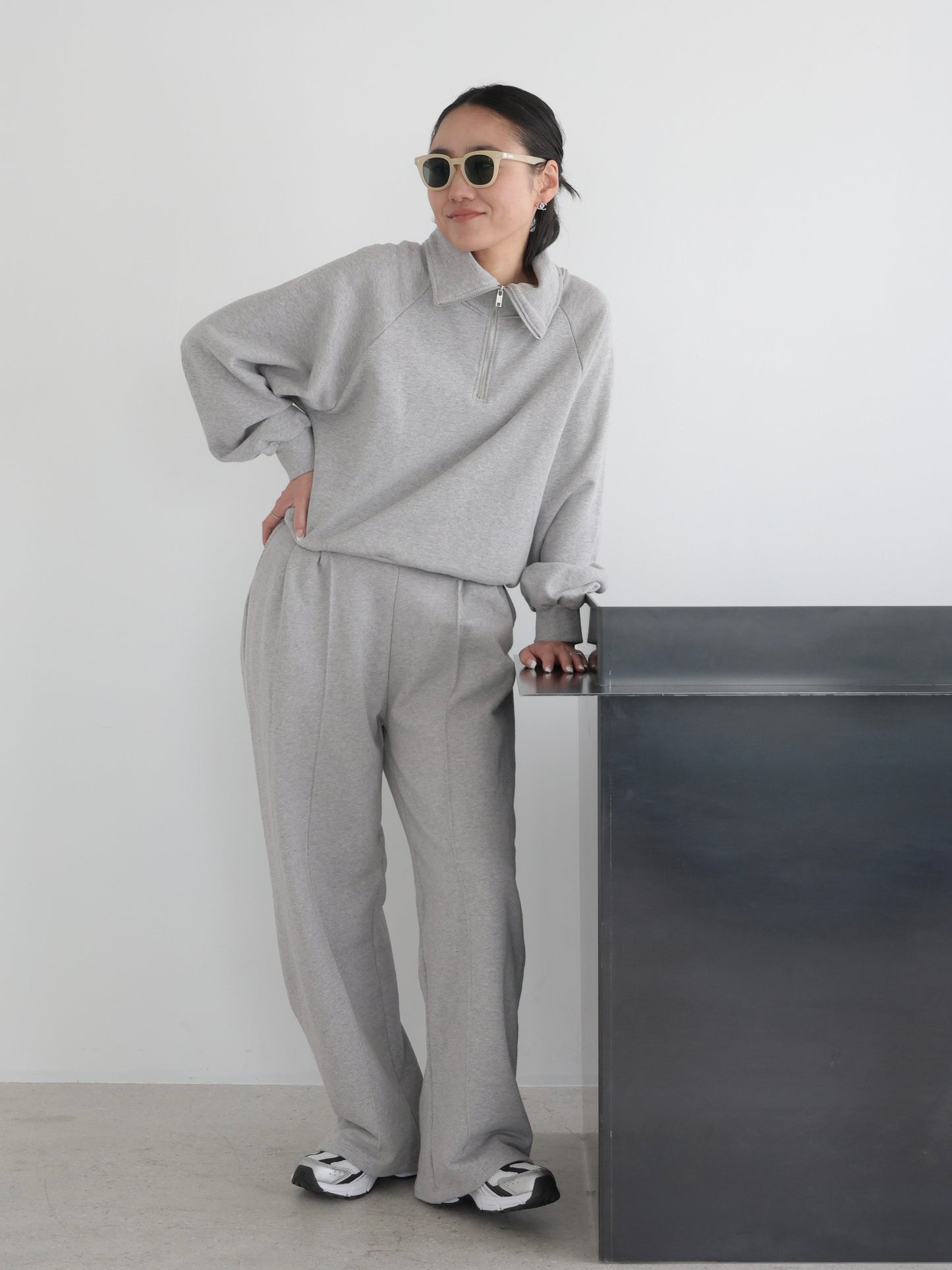 Louis | Sweat zip tops