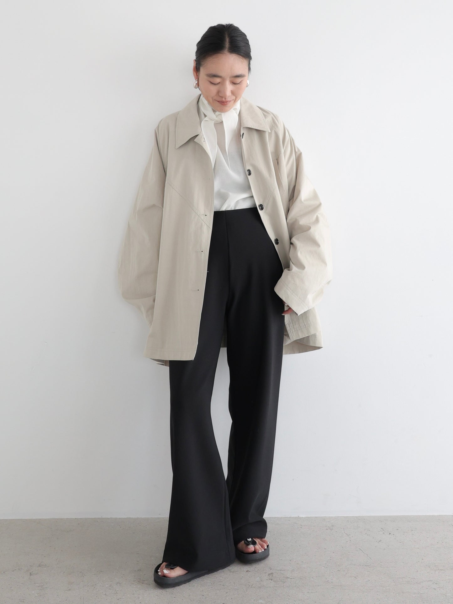 Noë | Middle trench coat