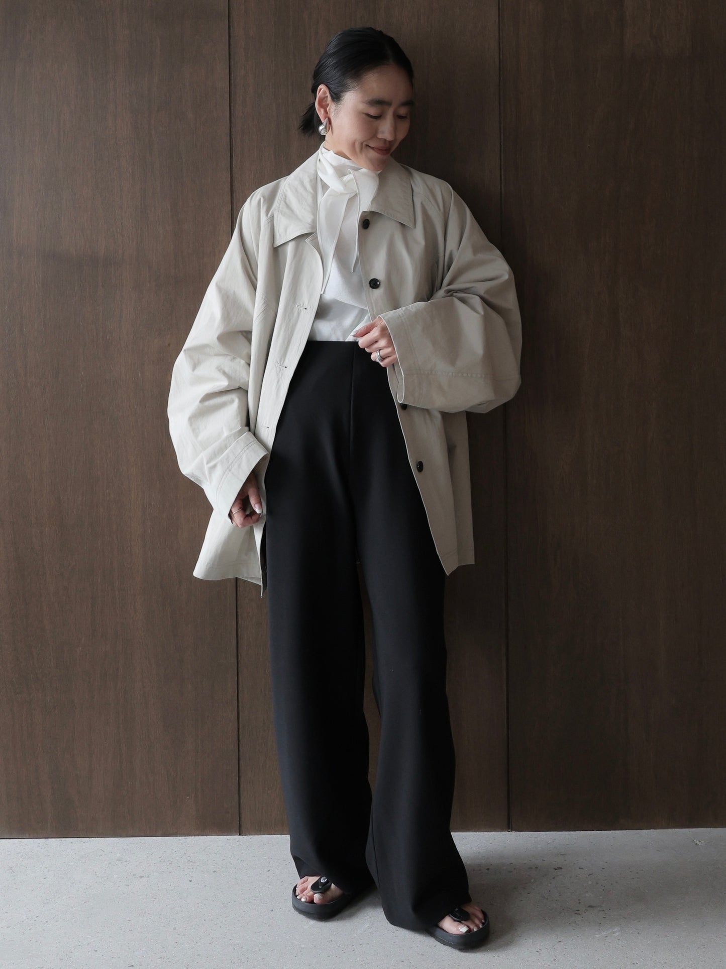Noë | Middle trench coat