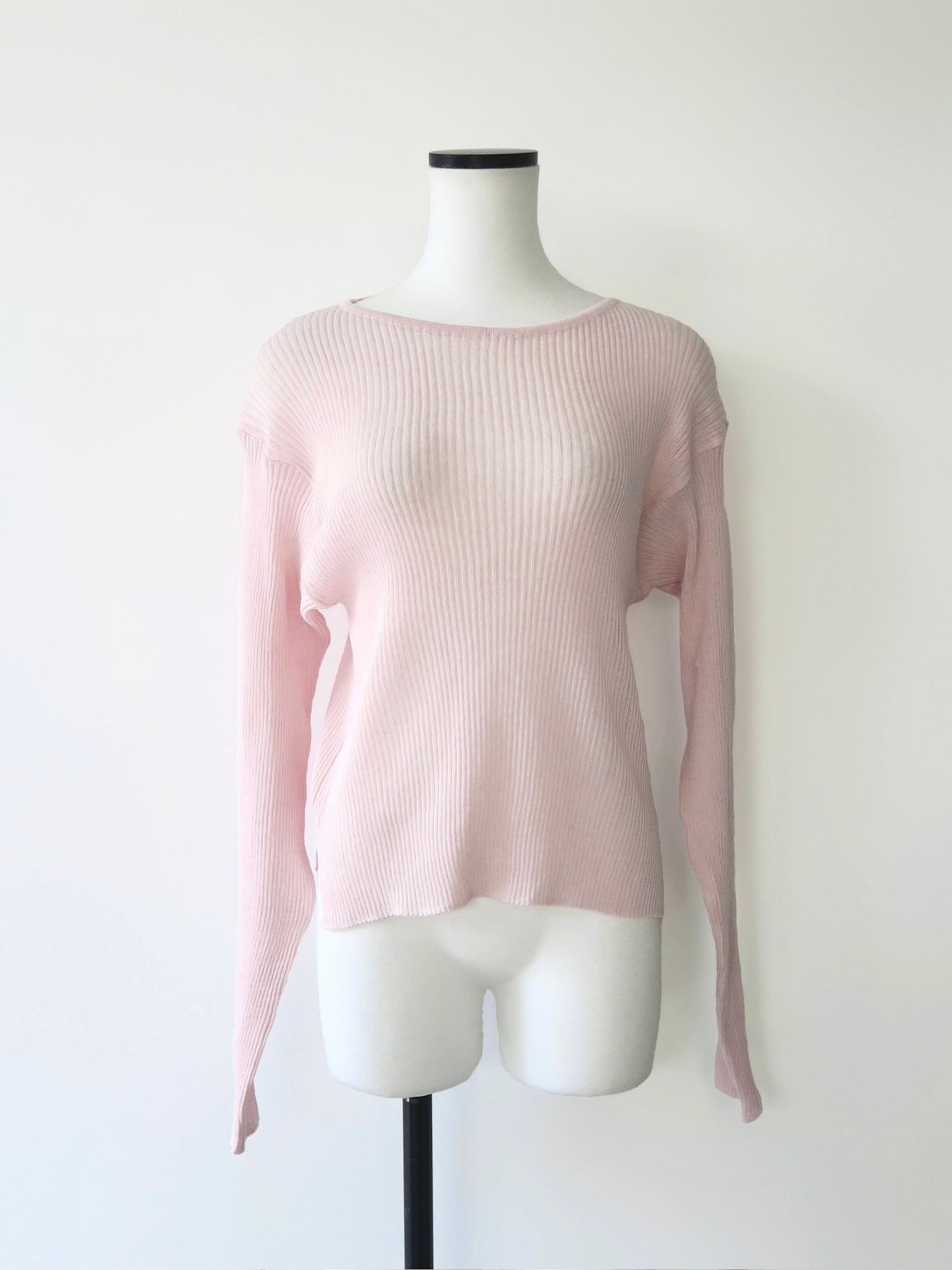 Léa | Long sleeve rib knit