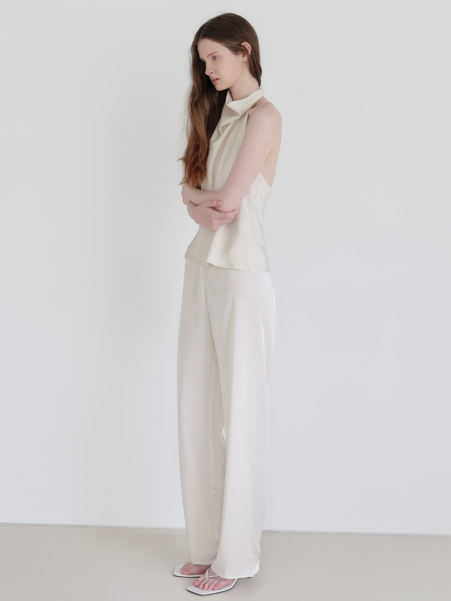 Sarah | Satin long pants