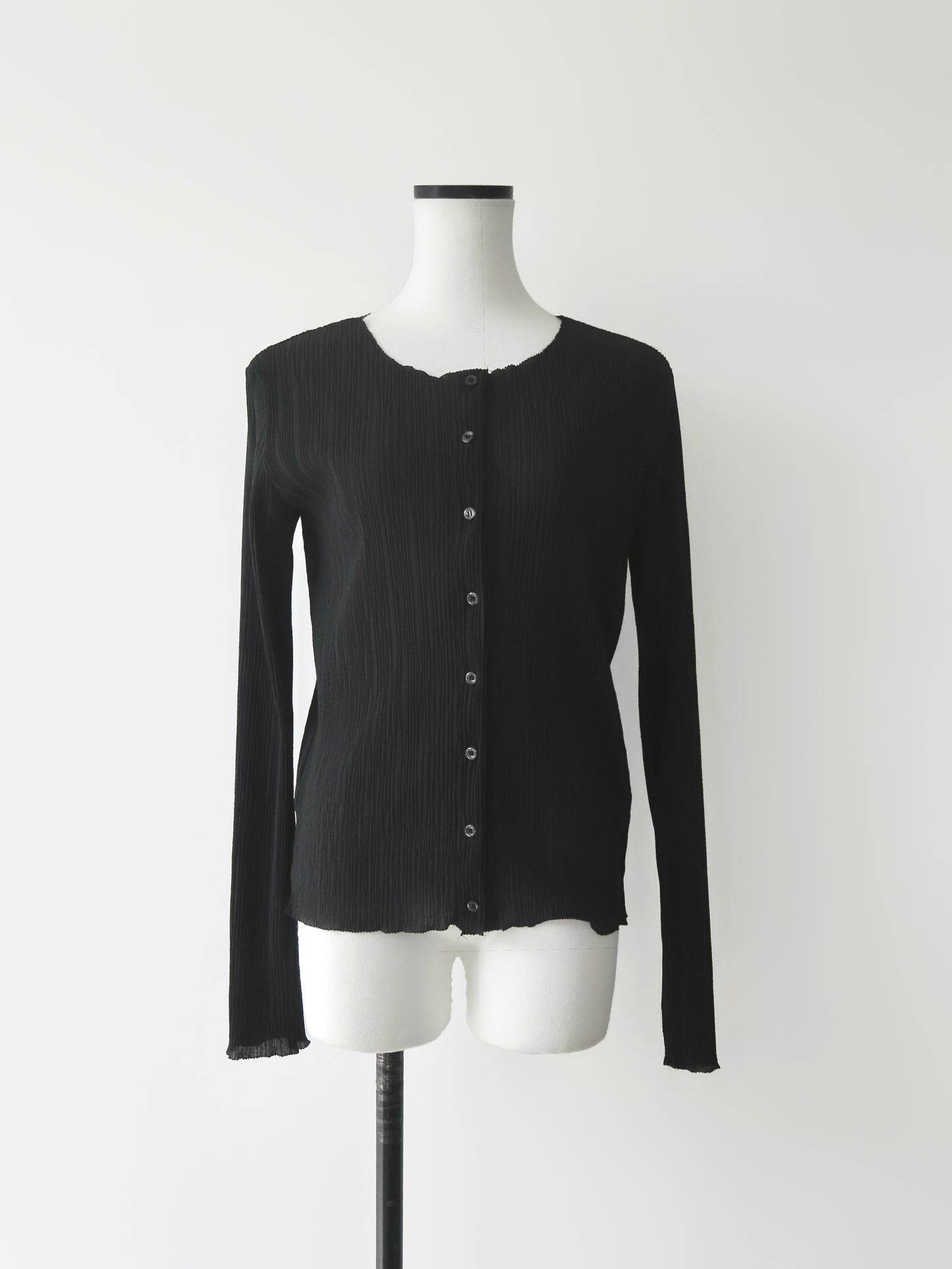 Seine | Pleats tie cardigan