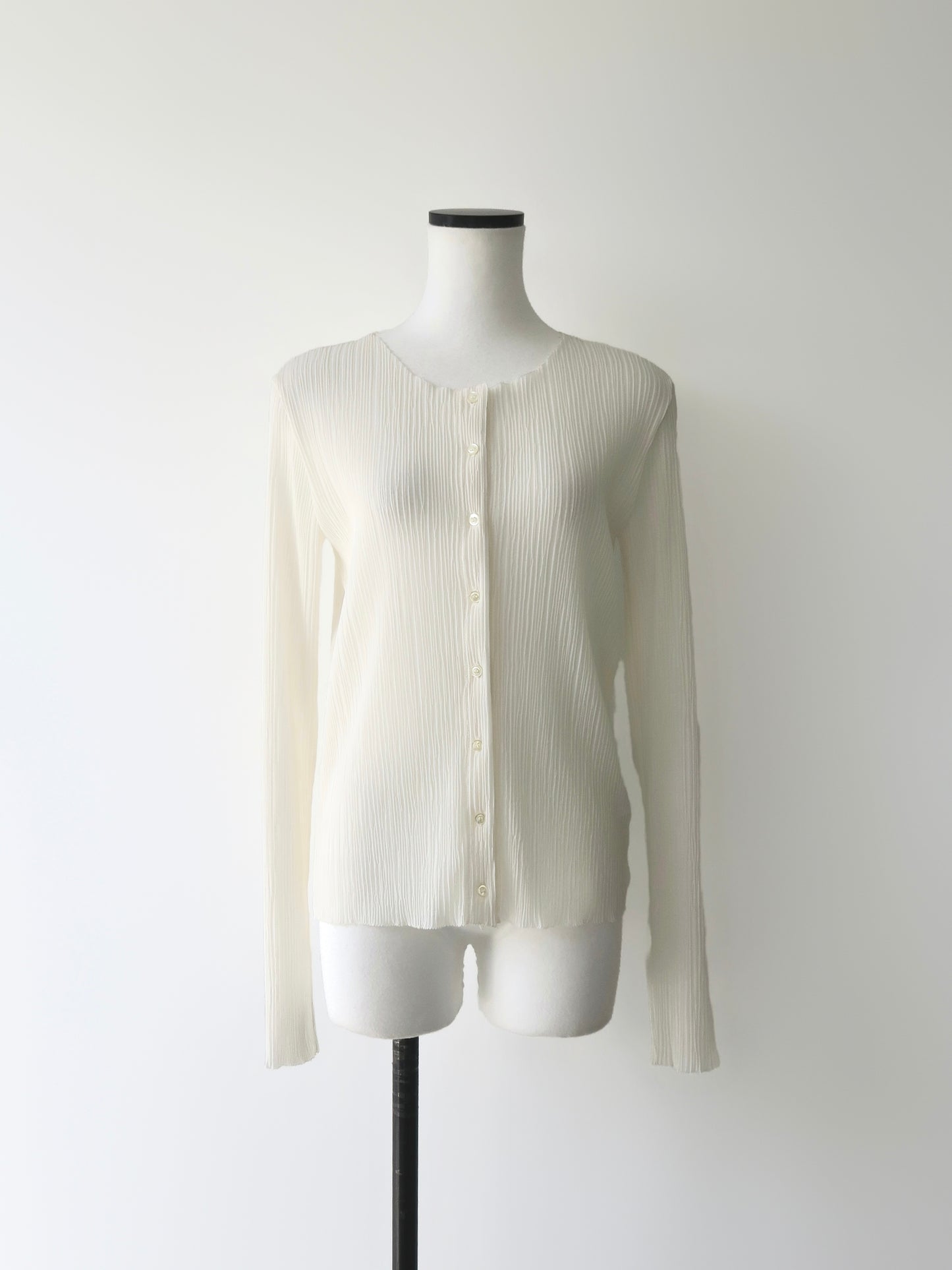 Seine | Pleats tie cardigan