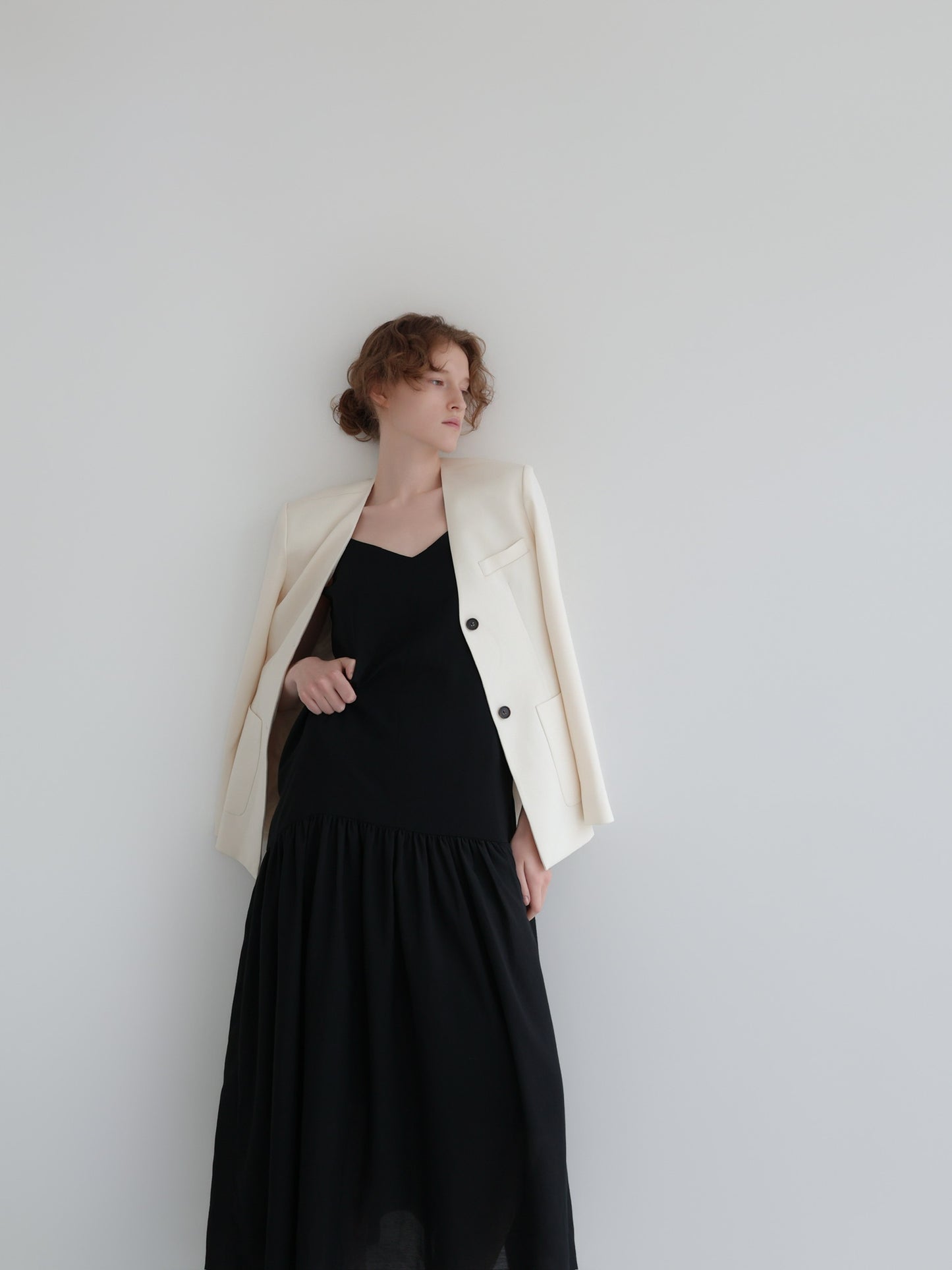 Nadine | Tiered cami dress　