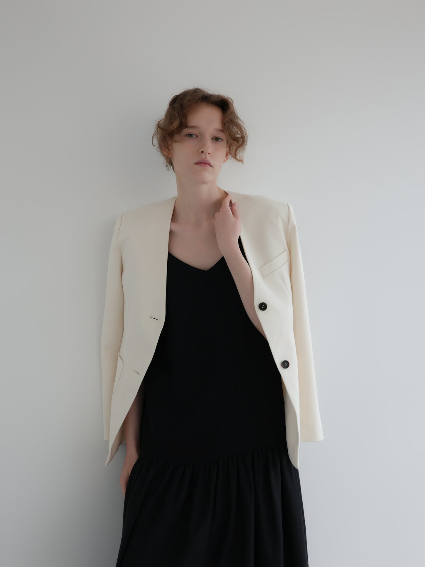 Nadine | Tiered cami dress　