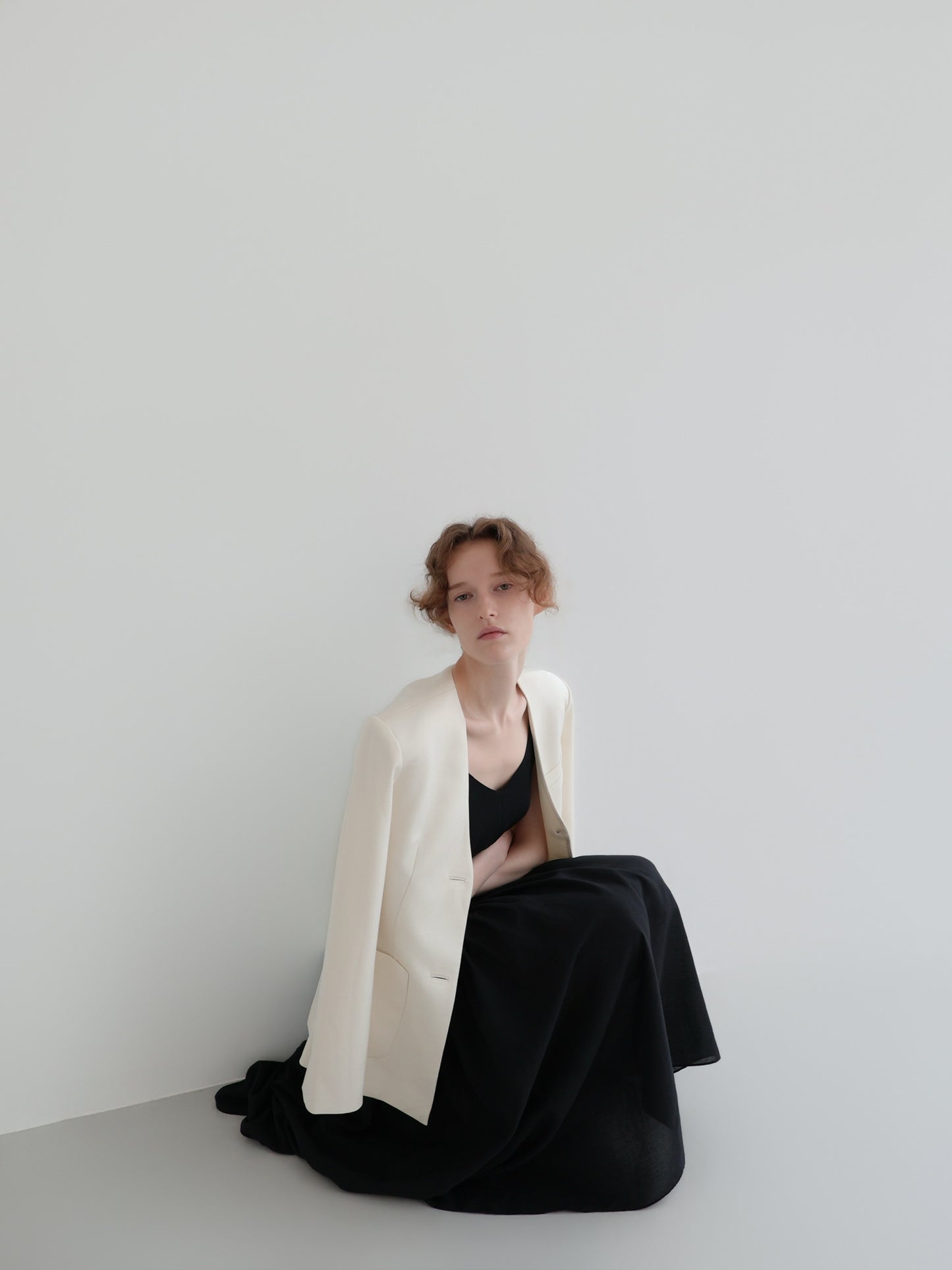 Nadine | Tiered cami dress　