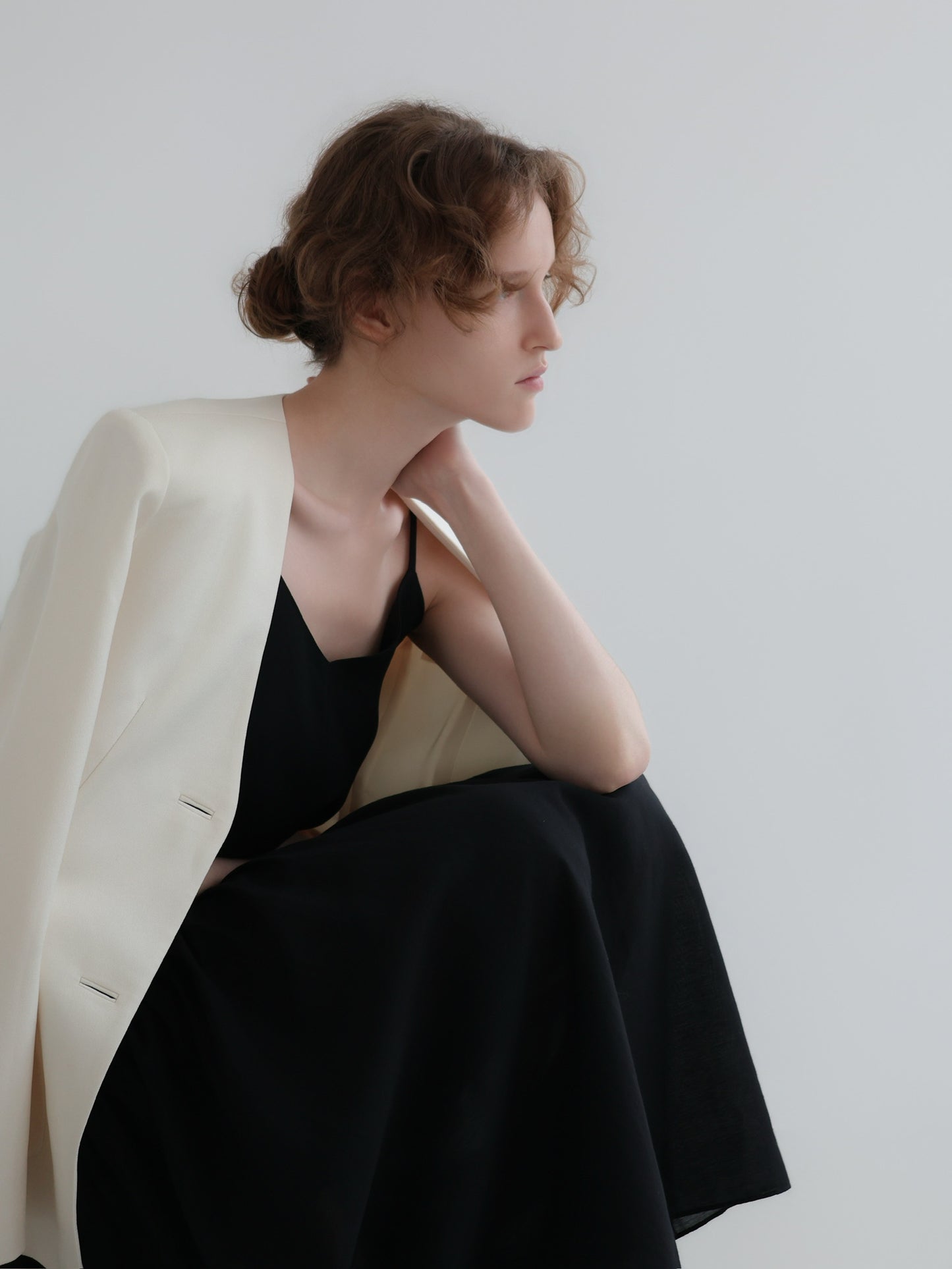 Nadine | Tiered cami dress　