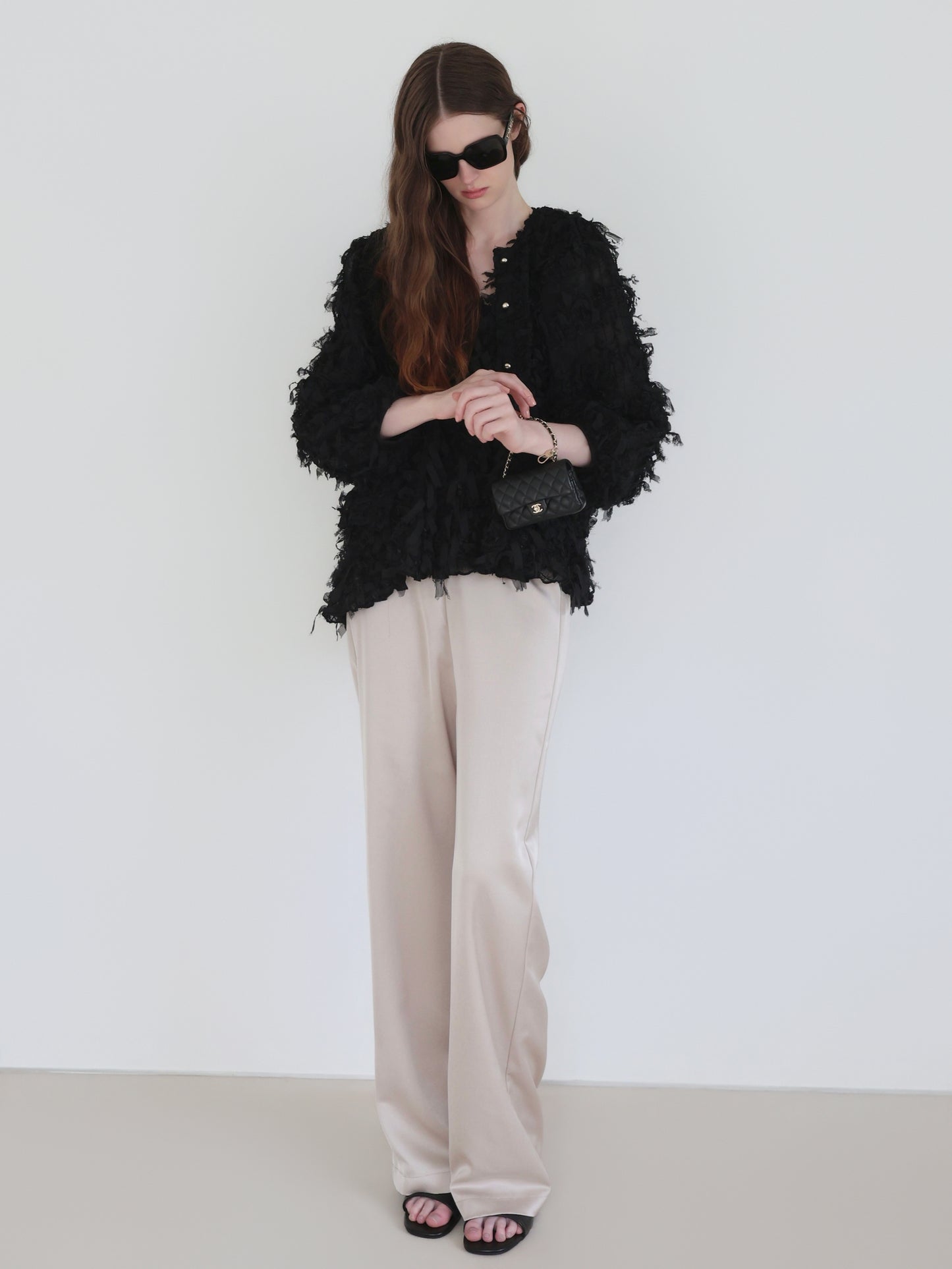 Lulà | Satin sleek pants