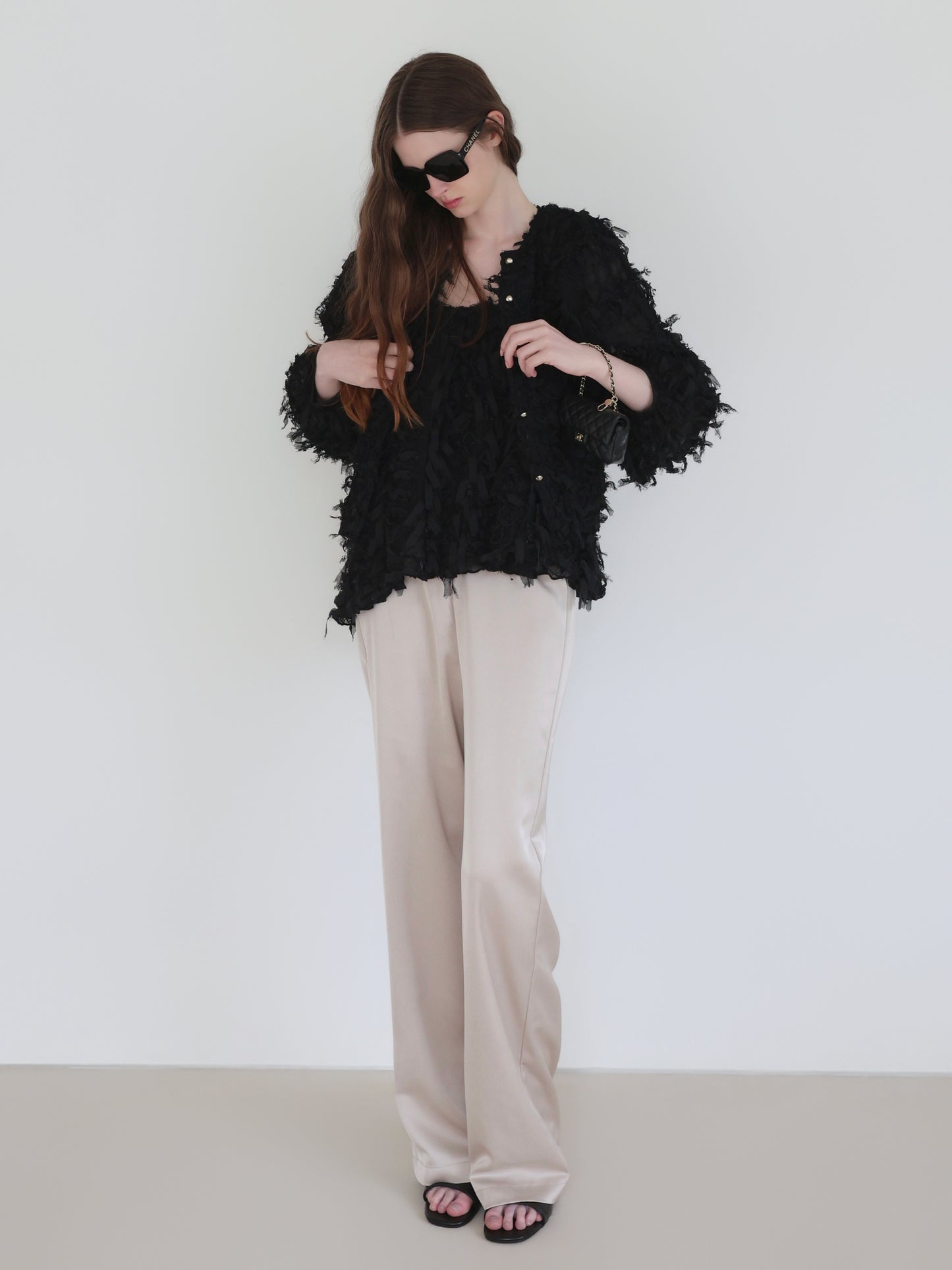 Lulà | Satin sleek pants