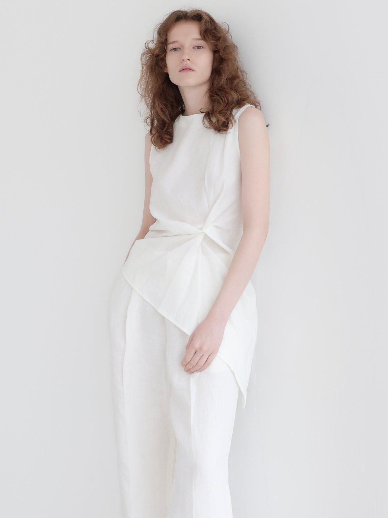 Jade | Asymmetric wrap top
