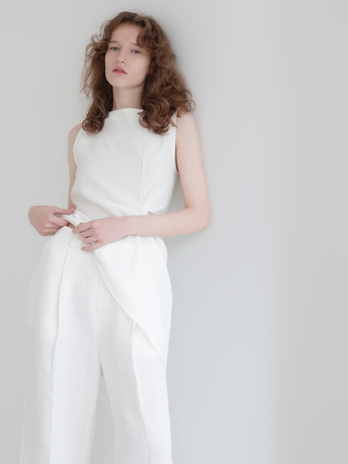 Jade | Asymmetric wrap top