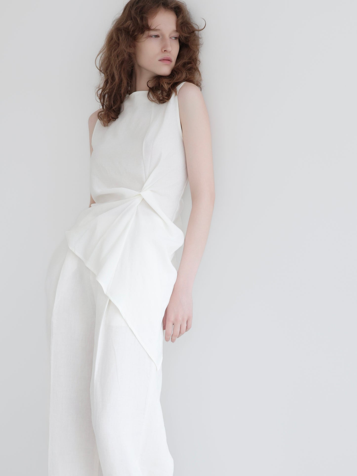 Jade | Asymmetric wrap top