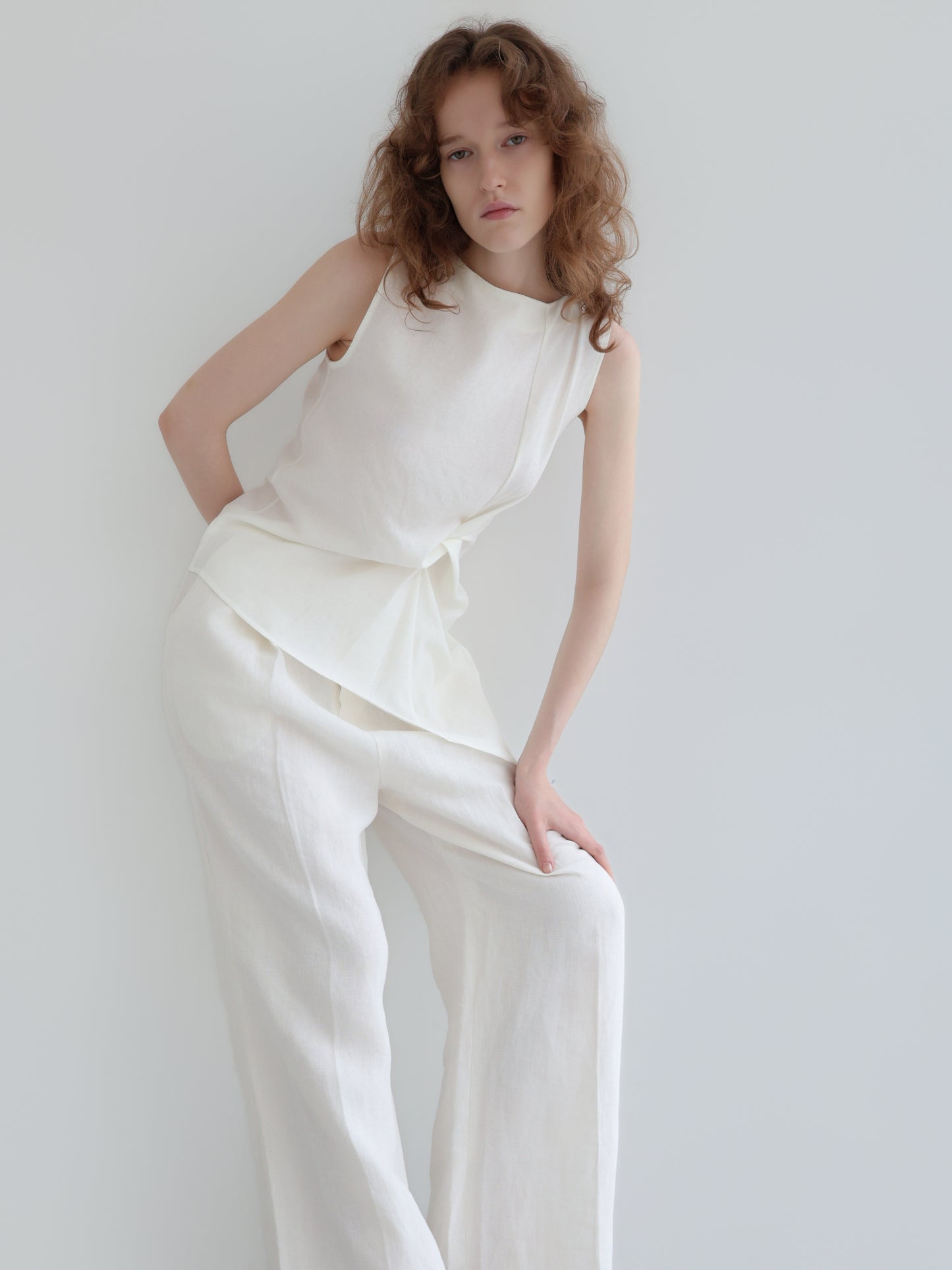 Jade | Asymmetric wrap top