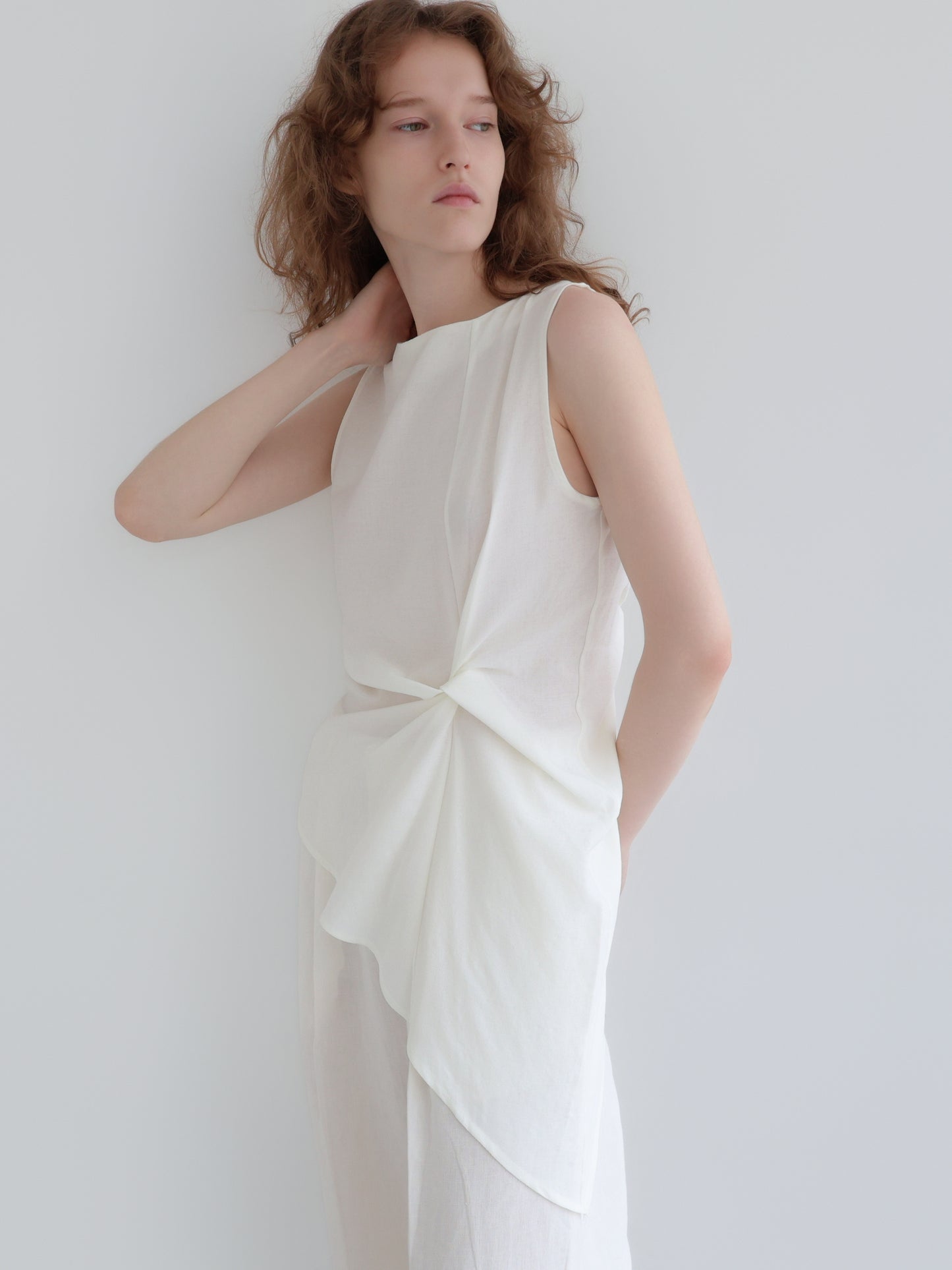 Jade | Asymmetric wrap top