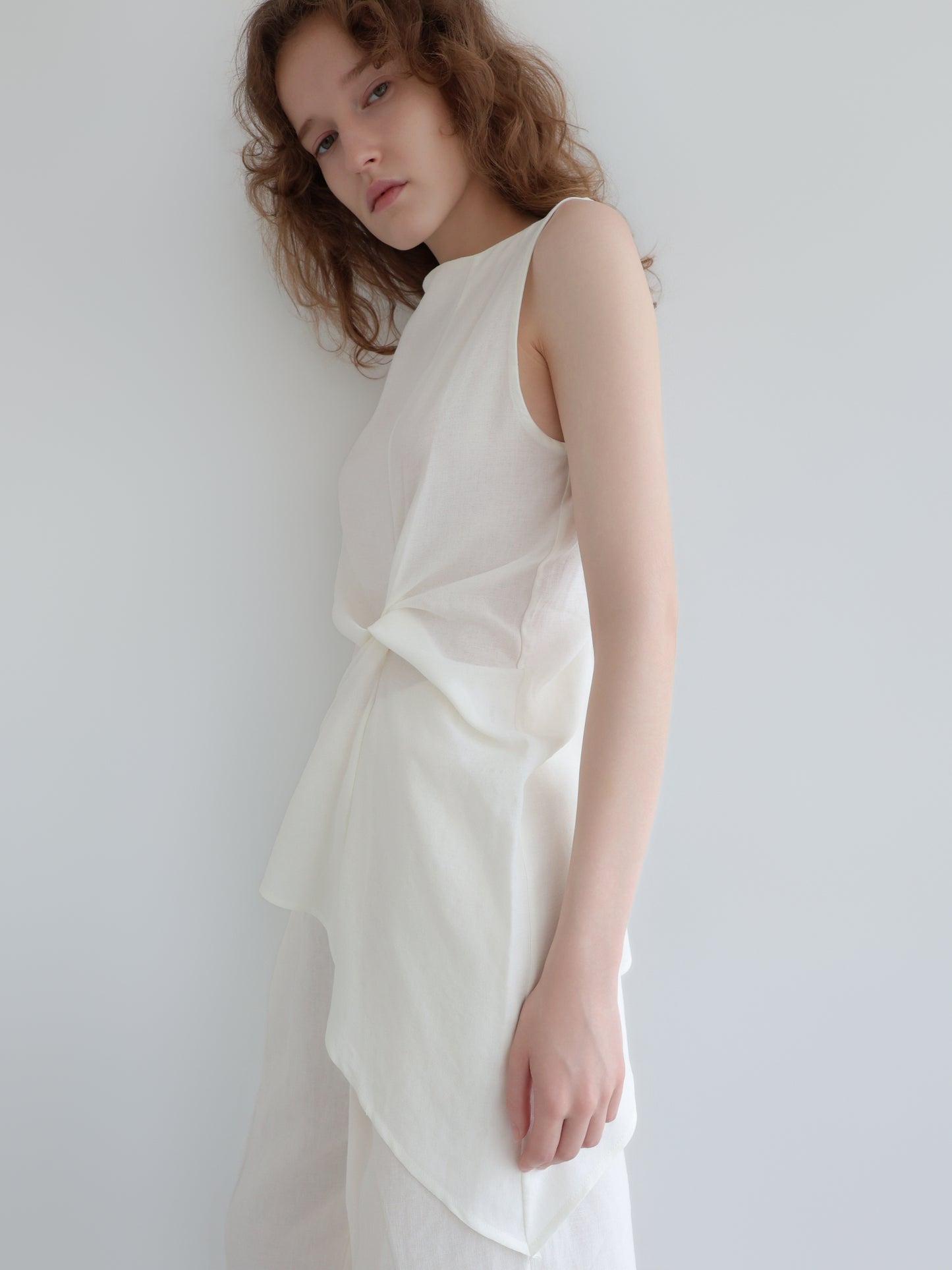 Jade | Asymmetric wrap top