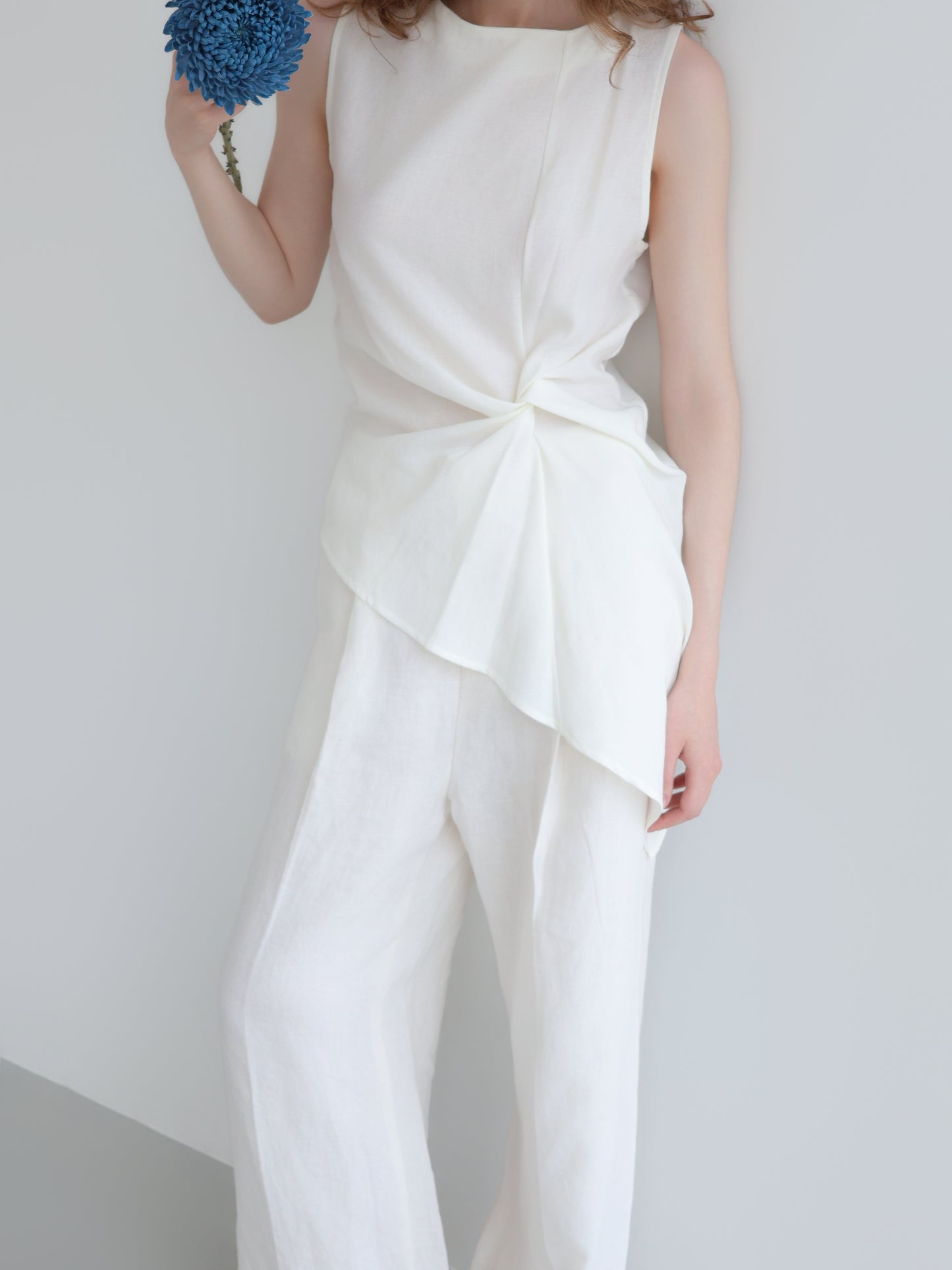 Jade | Asymmetric wrap top