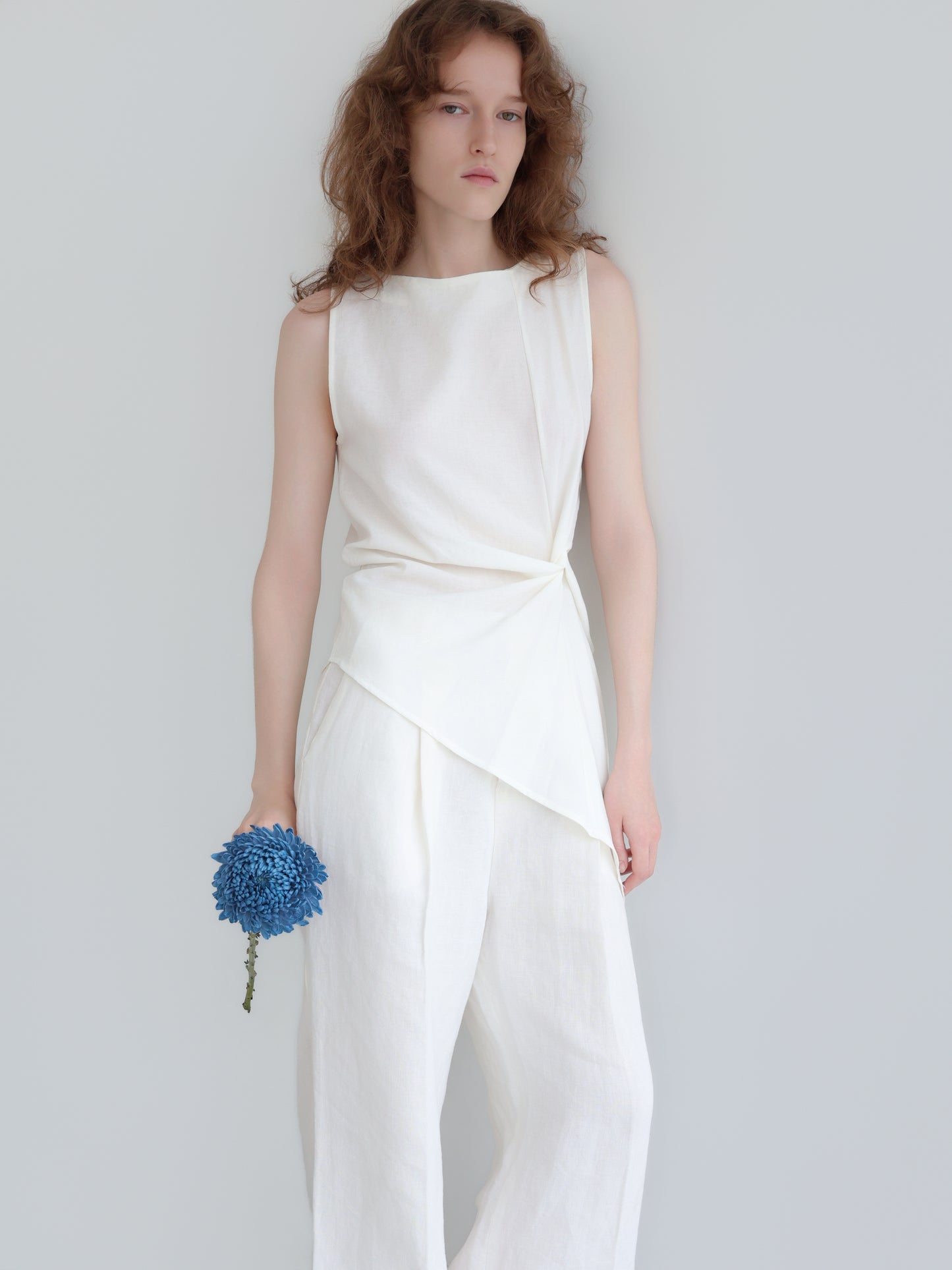 Jade | Asymmetric wrap top