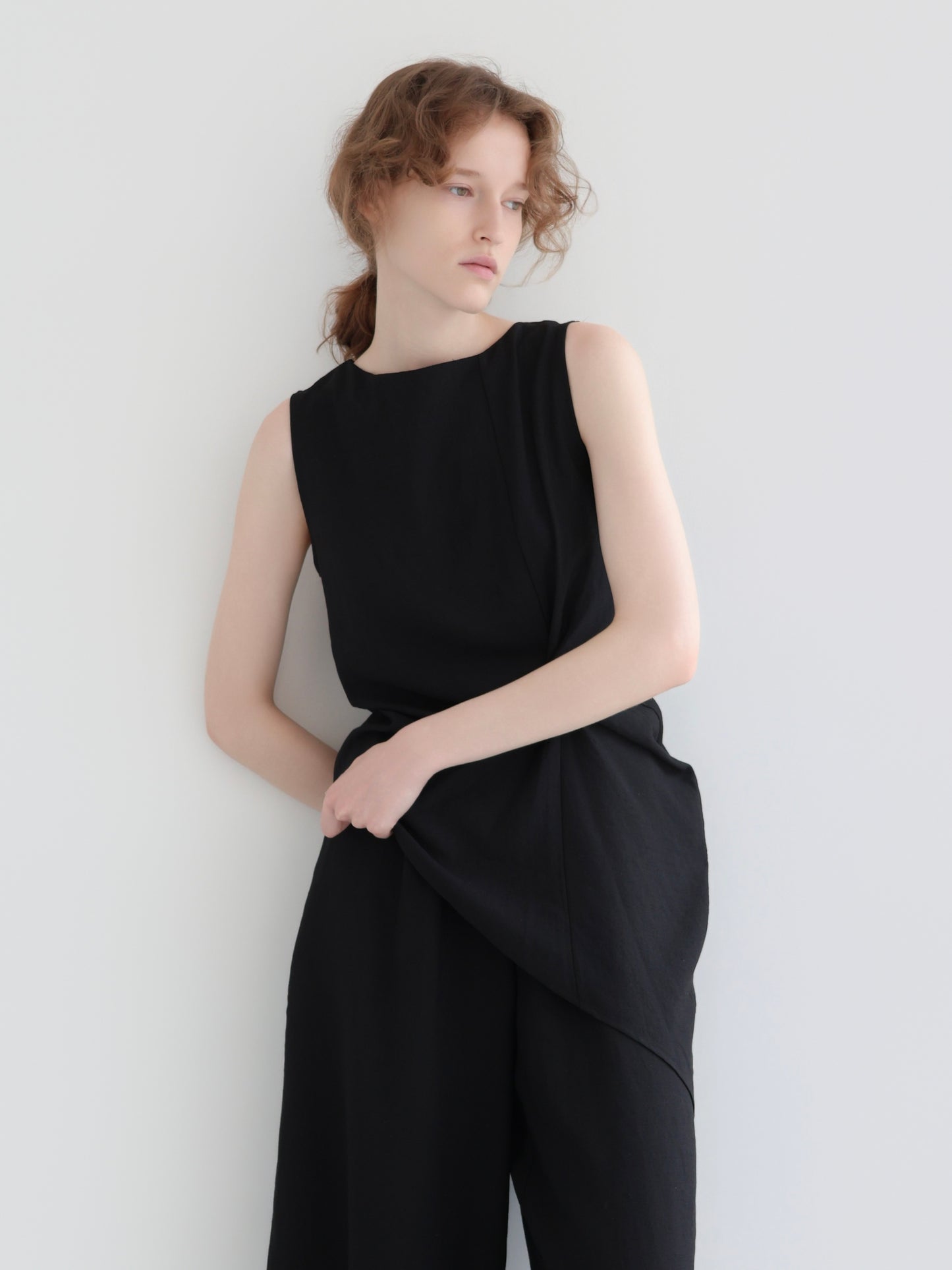 Jade | Asymmetric wrap top