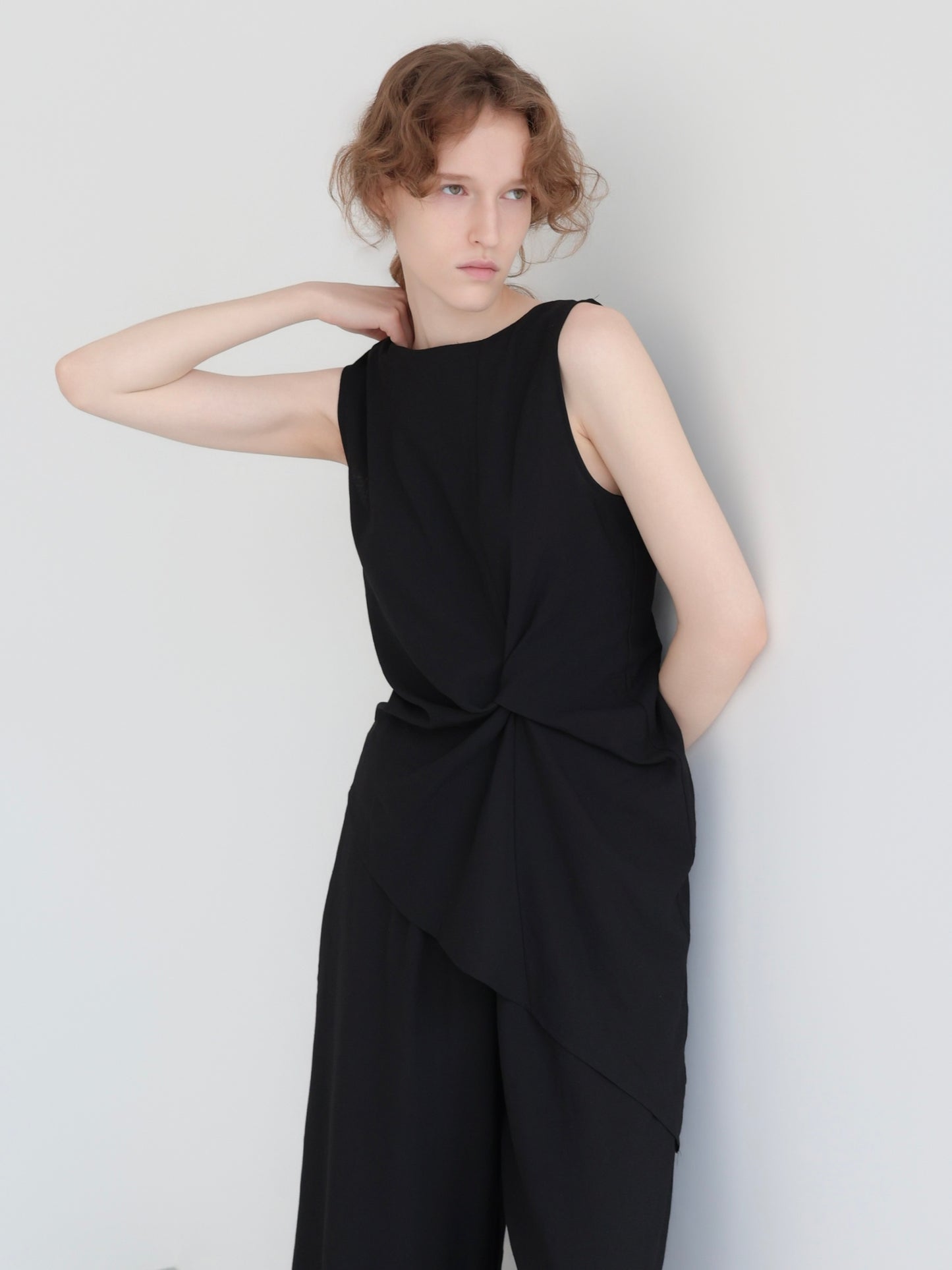Jade | Asymmetric wrap top