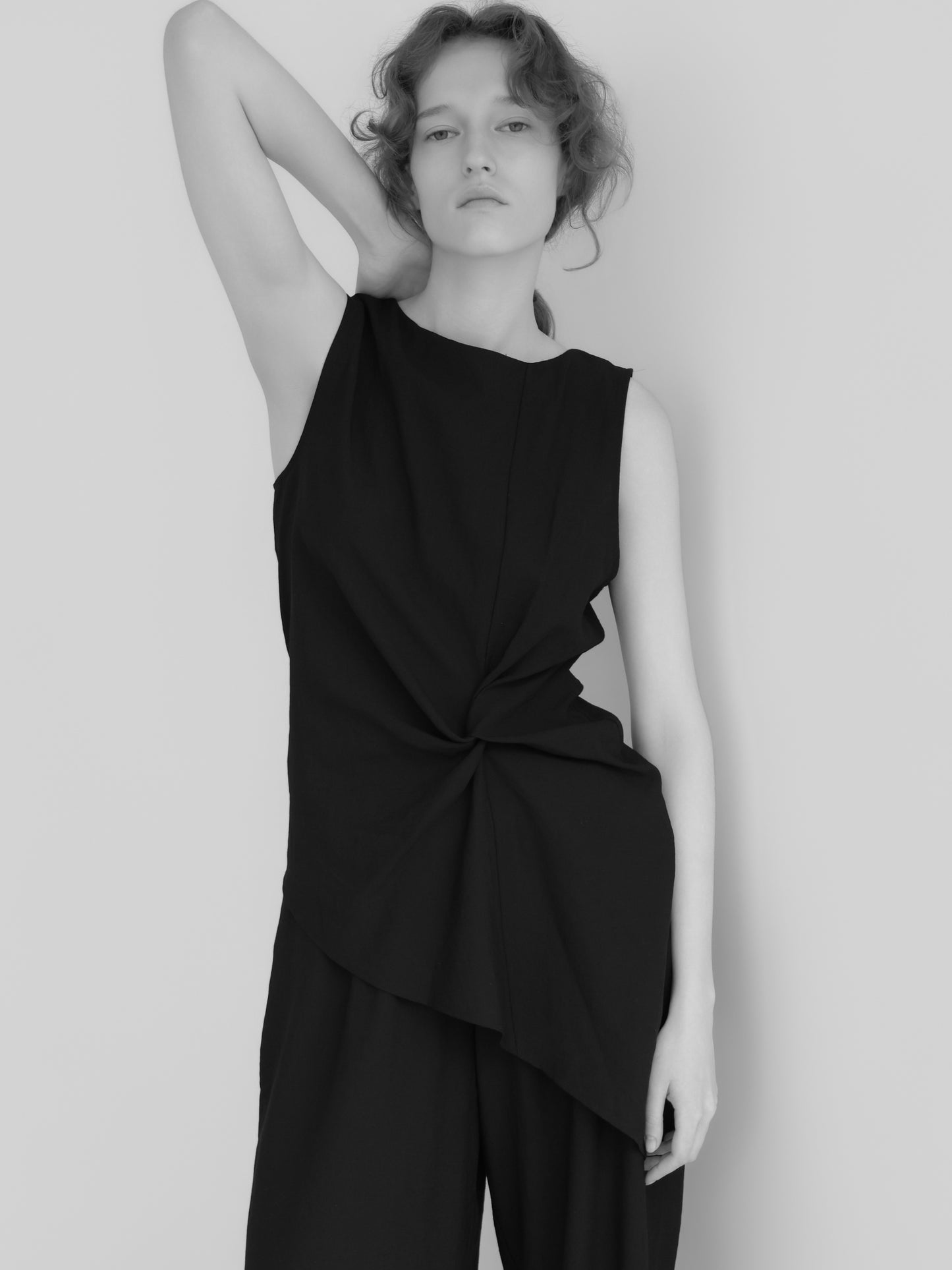 Jade | Asymmetric wrap top
