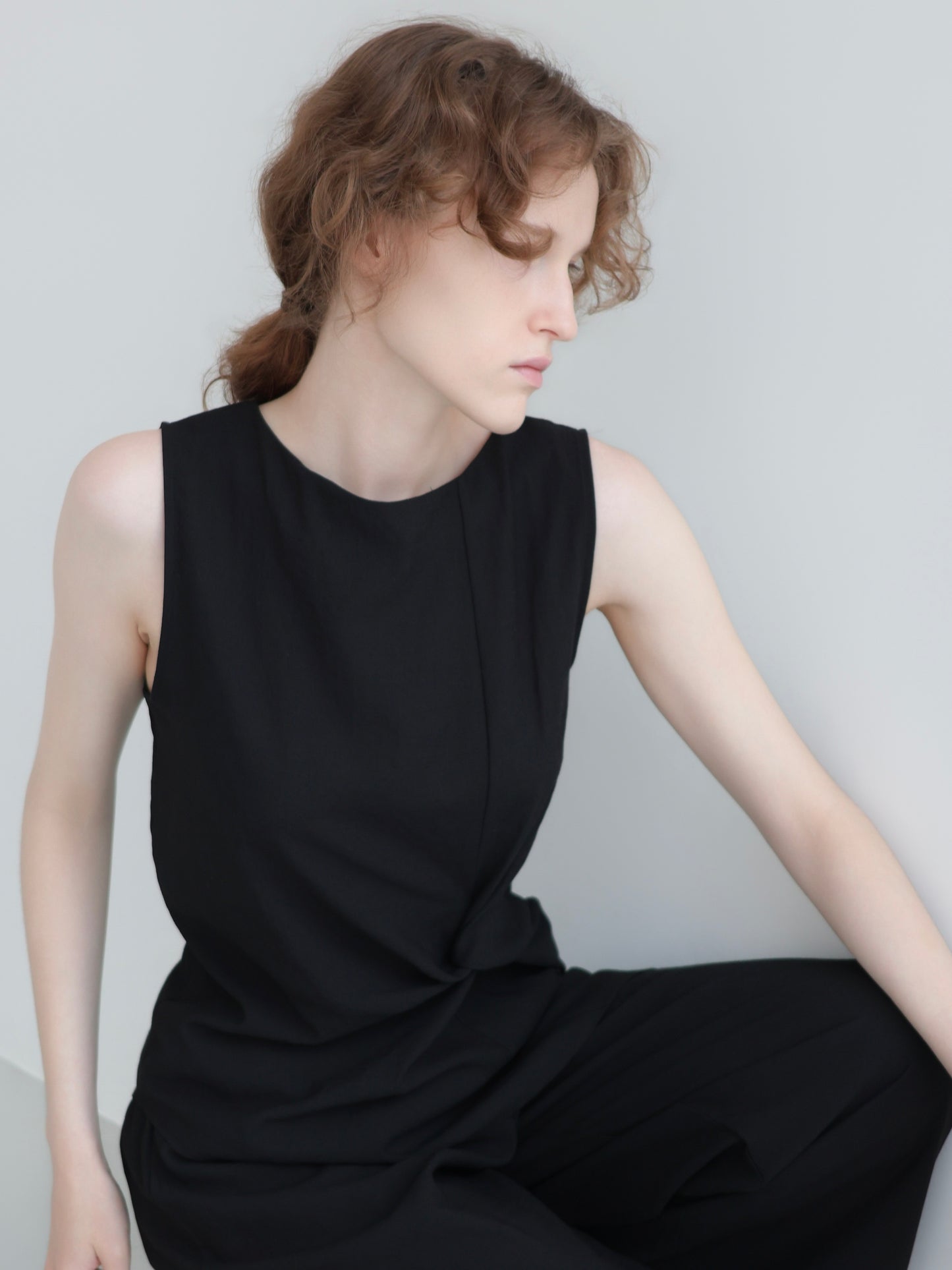 Jade | Asymmetric wrap top