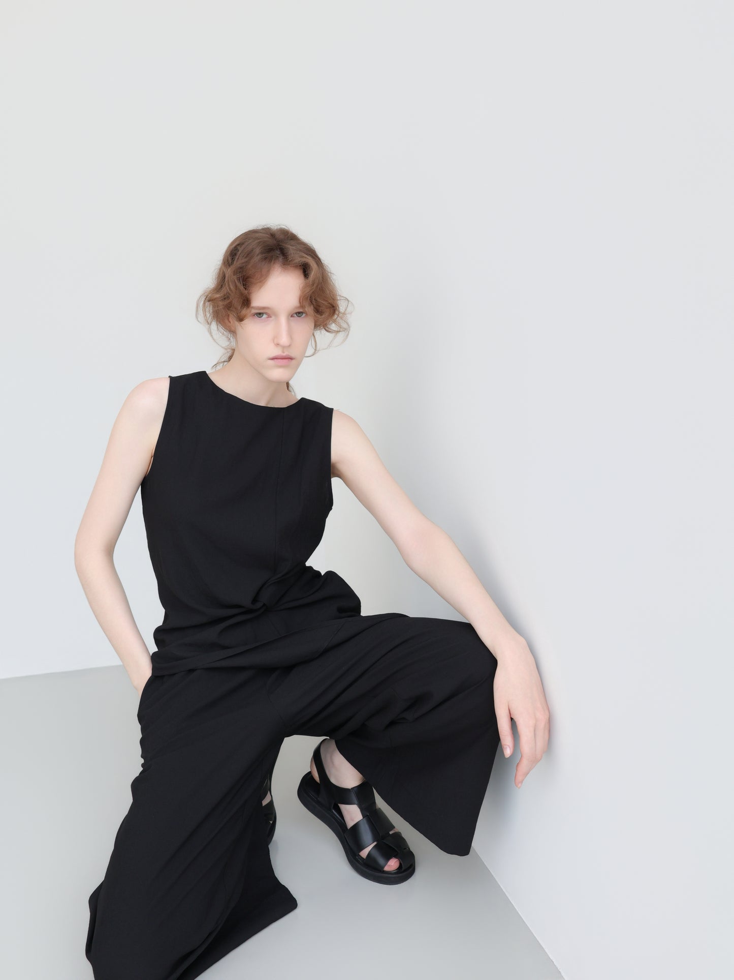 Jade | Asymmetric wrap top