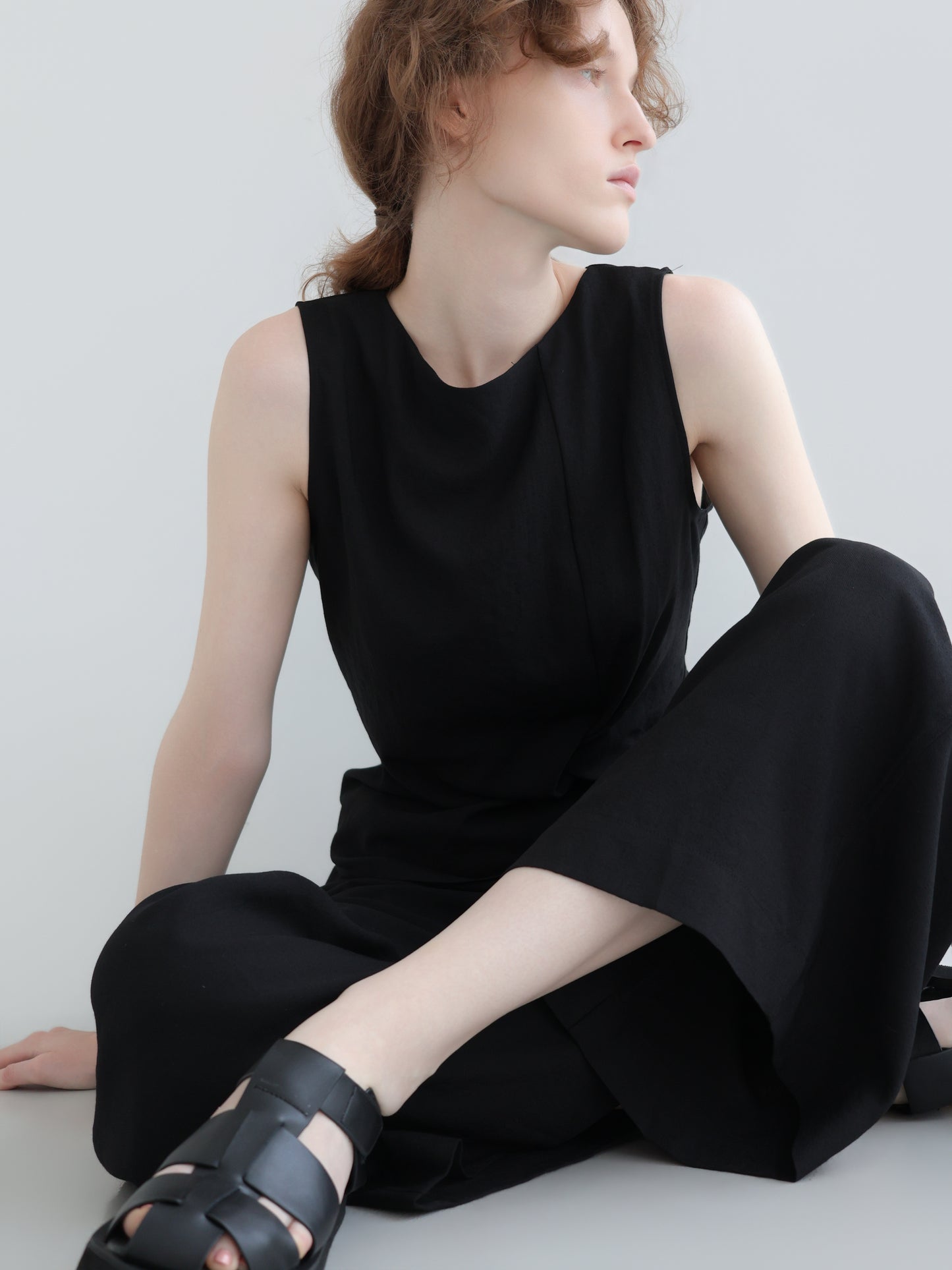 Jade | Asymmetric wrap top