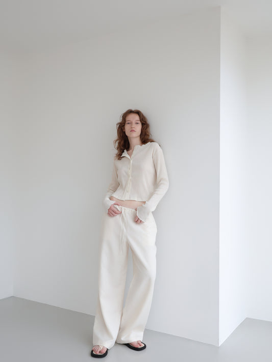Cleo | Sleek string slacks