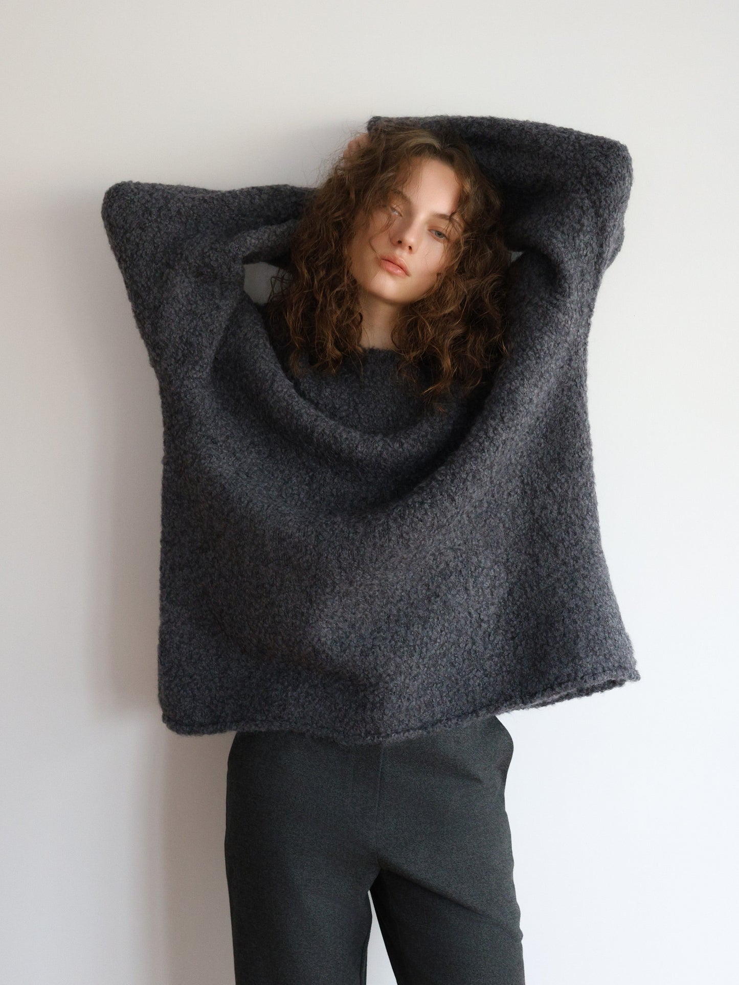 🔴Louis wool boucle knit