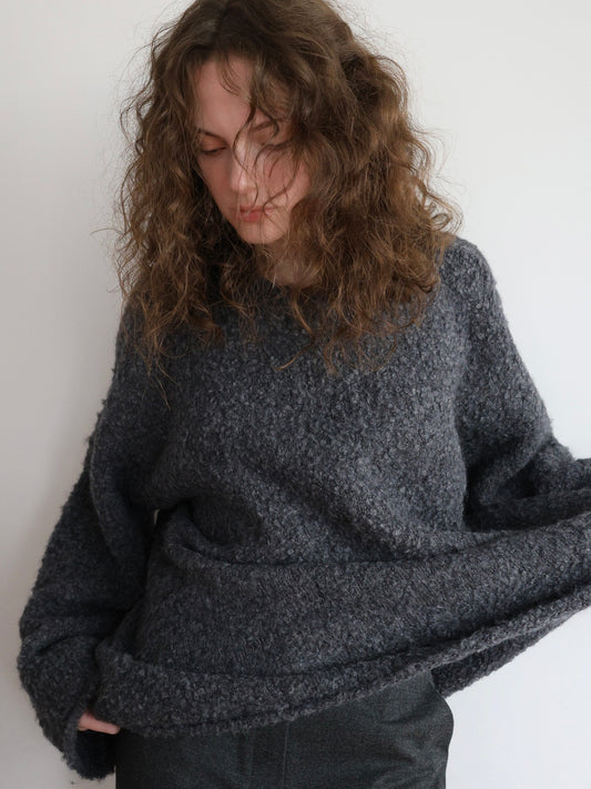 🔴Louis wool boucle knit