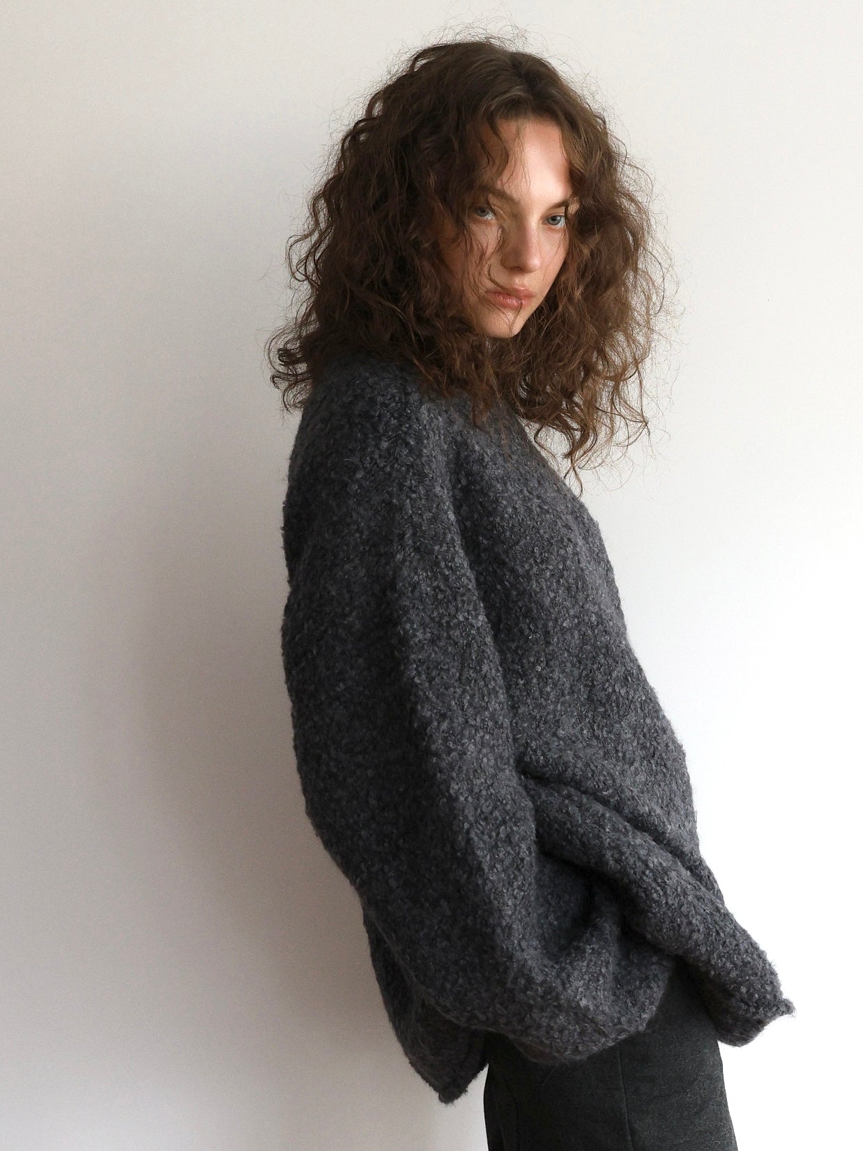 🔴Louis wool boucle knit