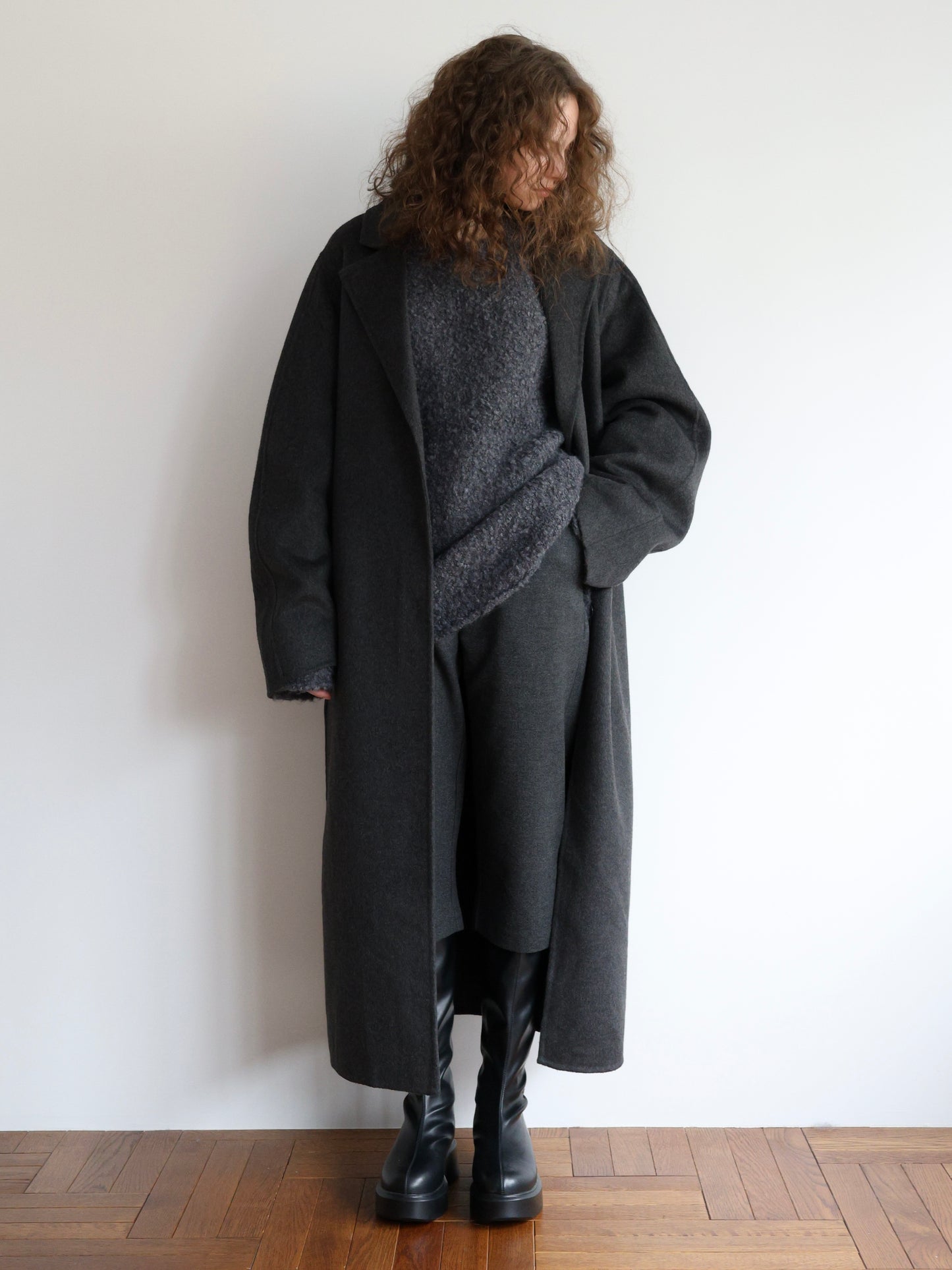 [ SAMPLE SALE ] Kelly | Cashmere long coat