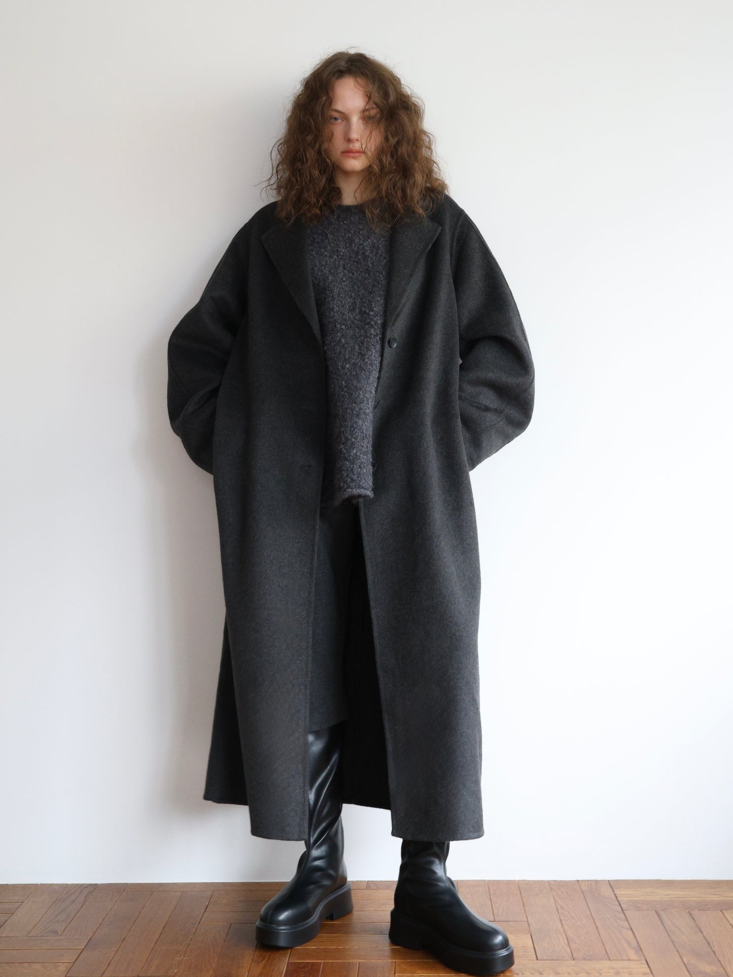 [ SAMPLE SALE ] Kelly | Cashmere long coat