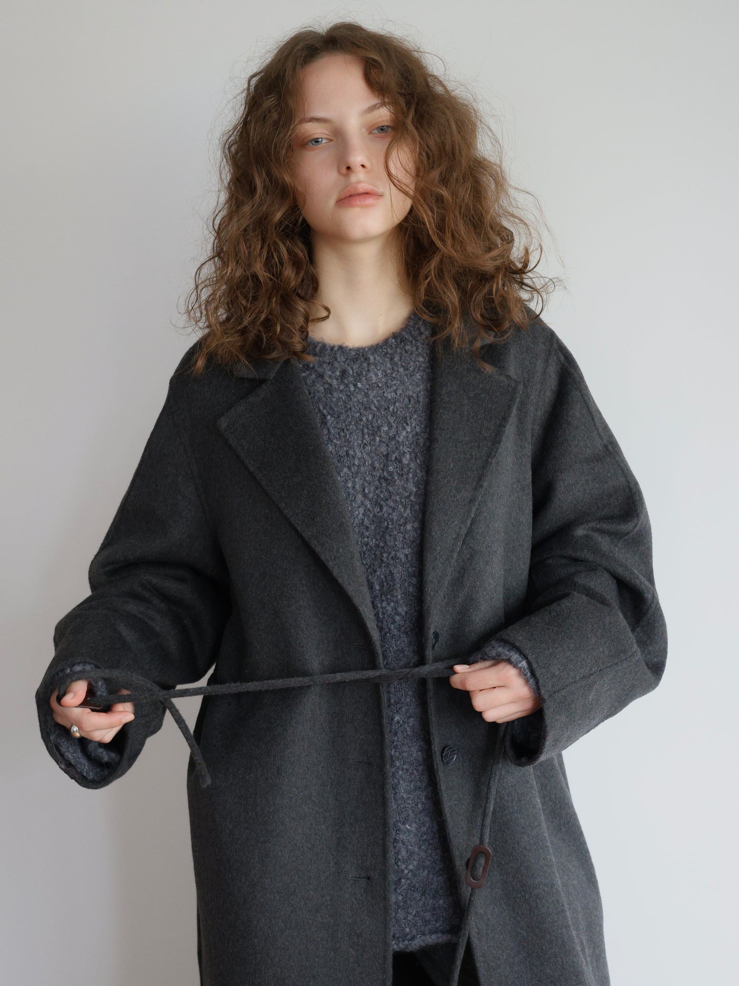 [ SAMPLE SALE ] Kelly | Cashmere long coat