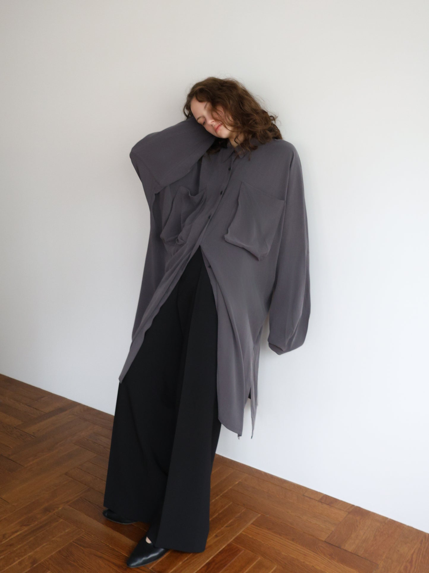 🔴Ellen silky shirt