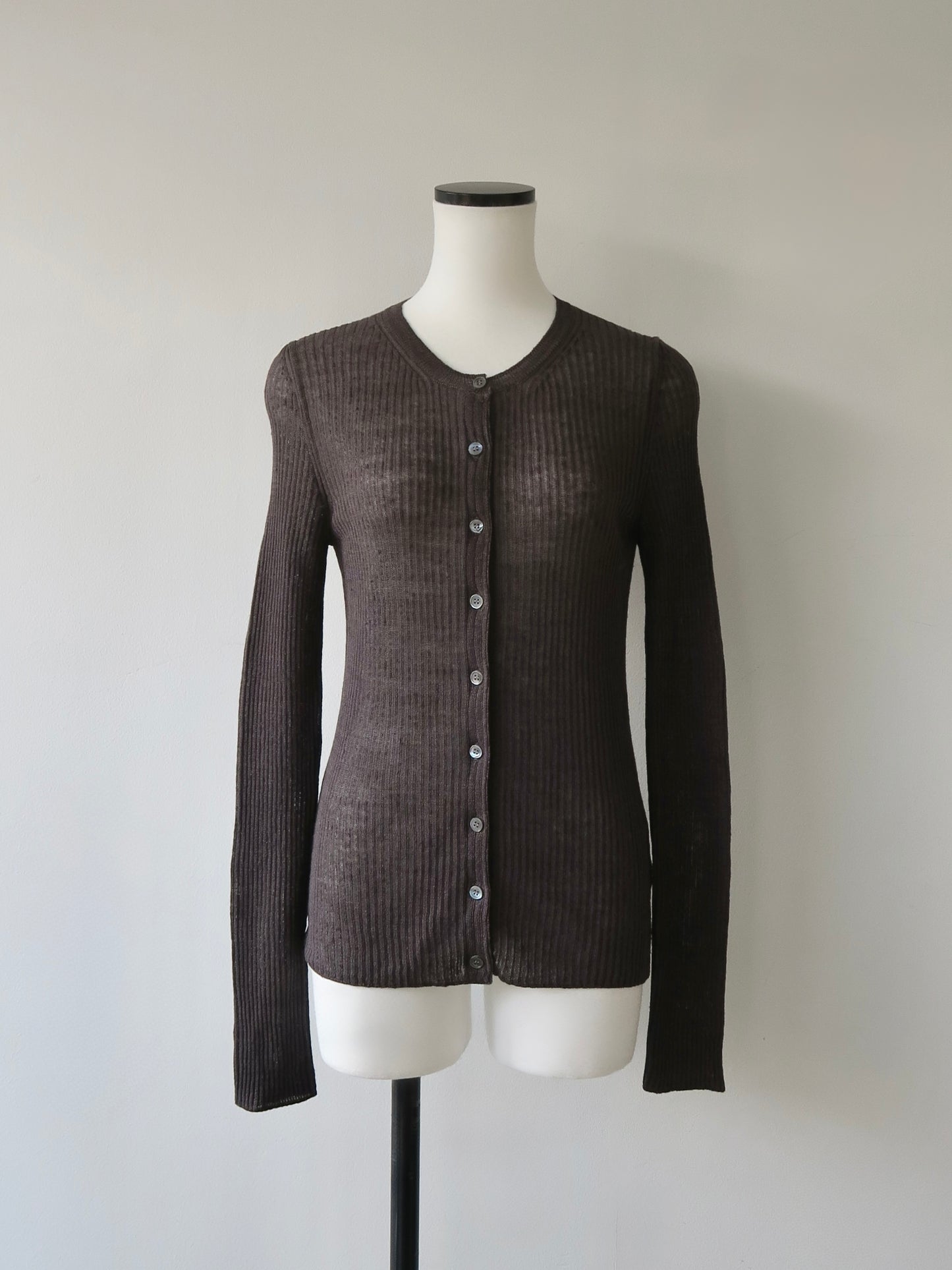[ SAMPLE SALE ] Jane | Rib cardigan