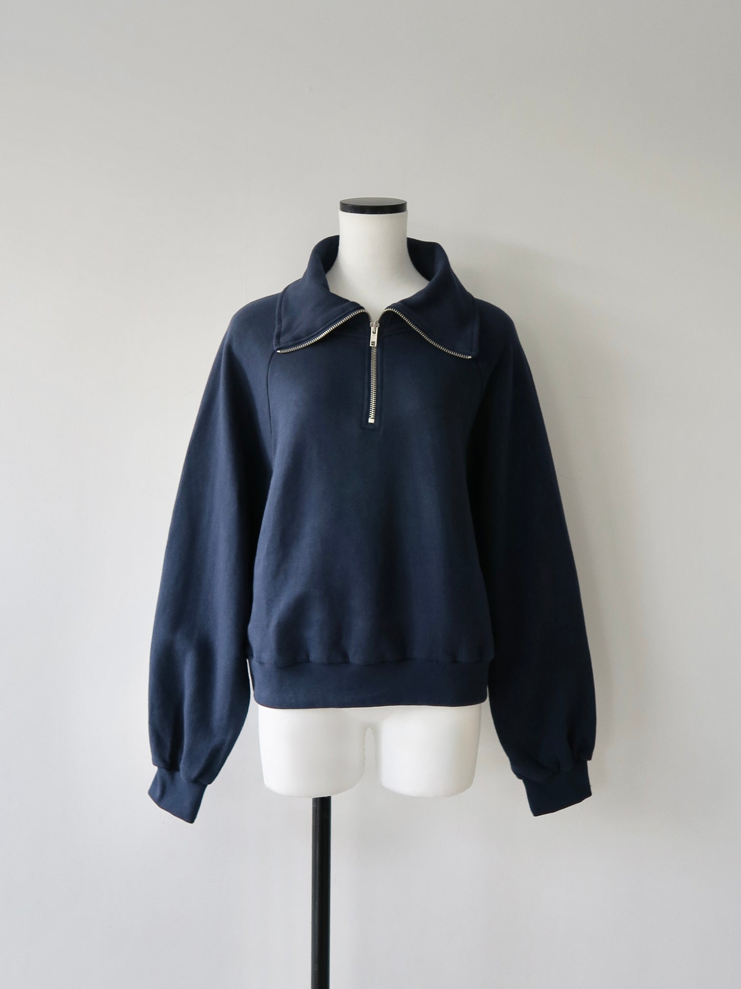 ⭕️Relaxed Half-Zip Sweatshirt
