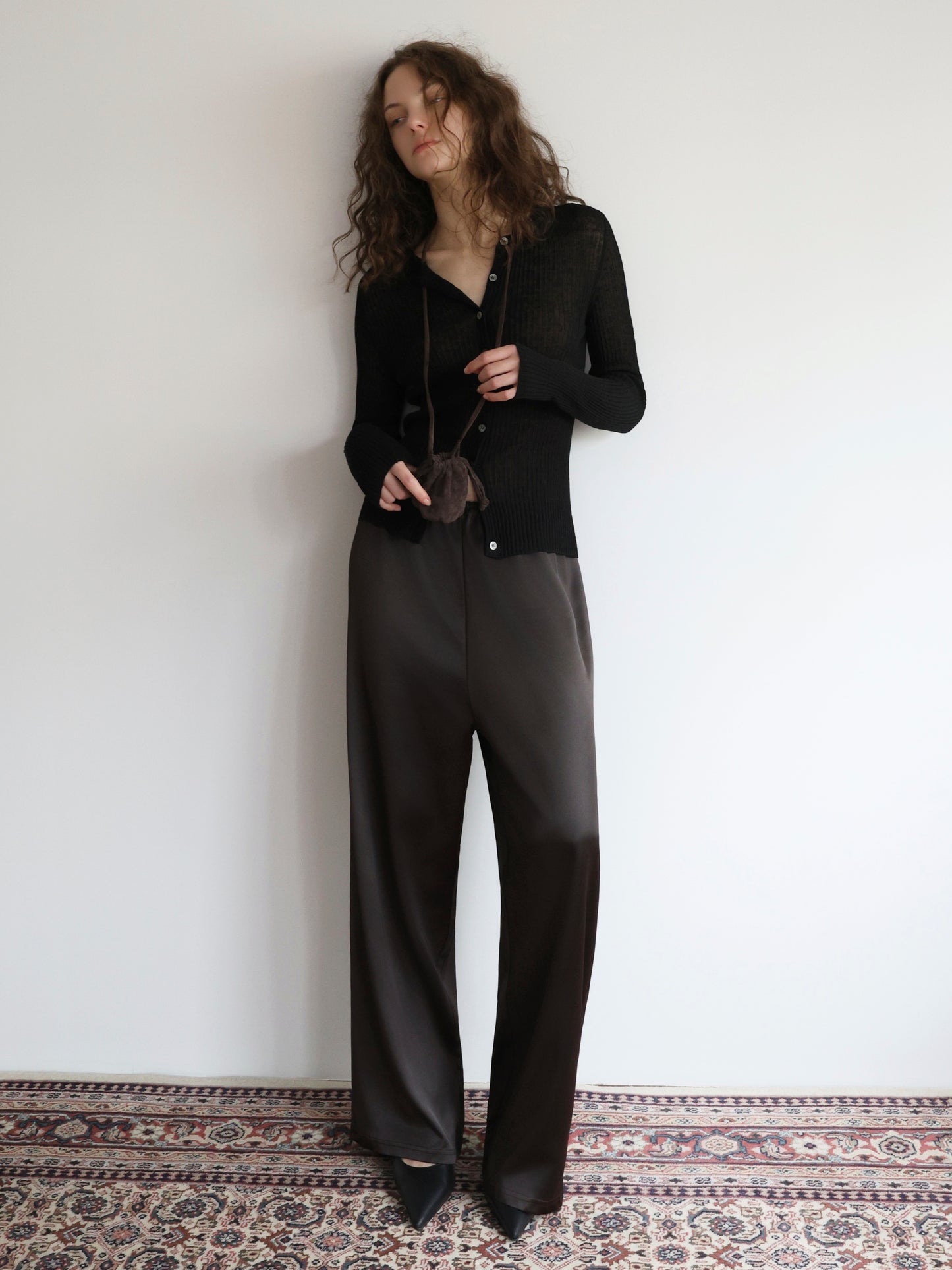 [ SAMPLE SALE ] Odette | Satin pants