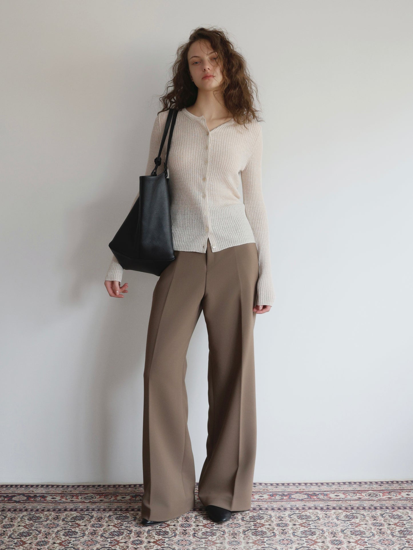 [ SAMPLE SALE ] Jane | Rib cardigan