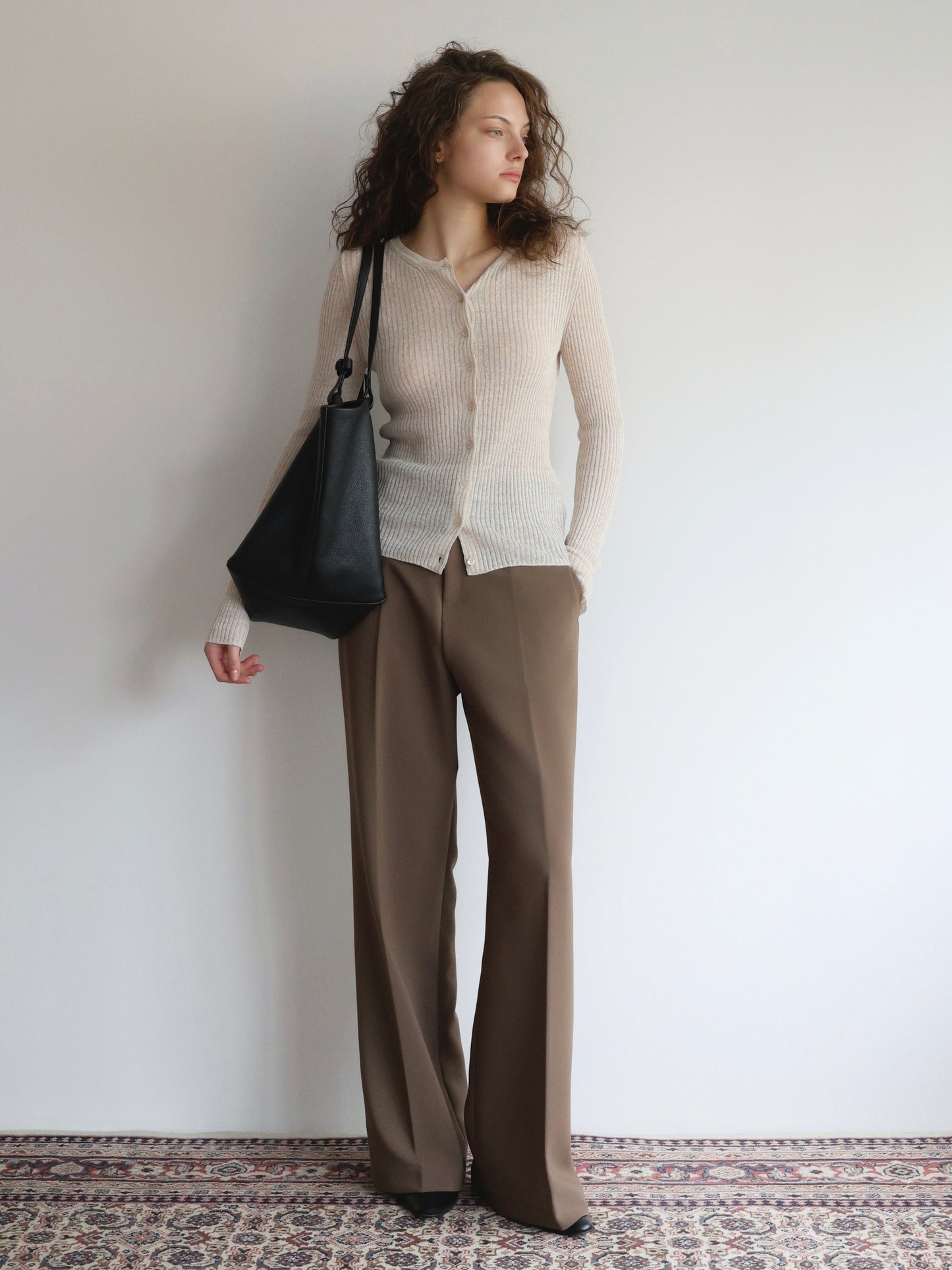 [ SAMPLE SALE ] Jane | Rib cardigan