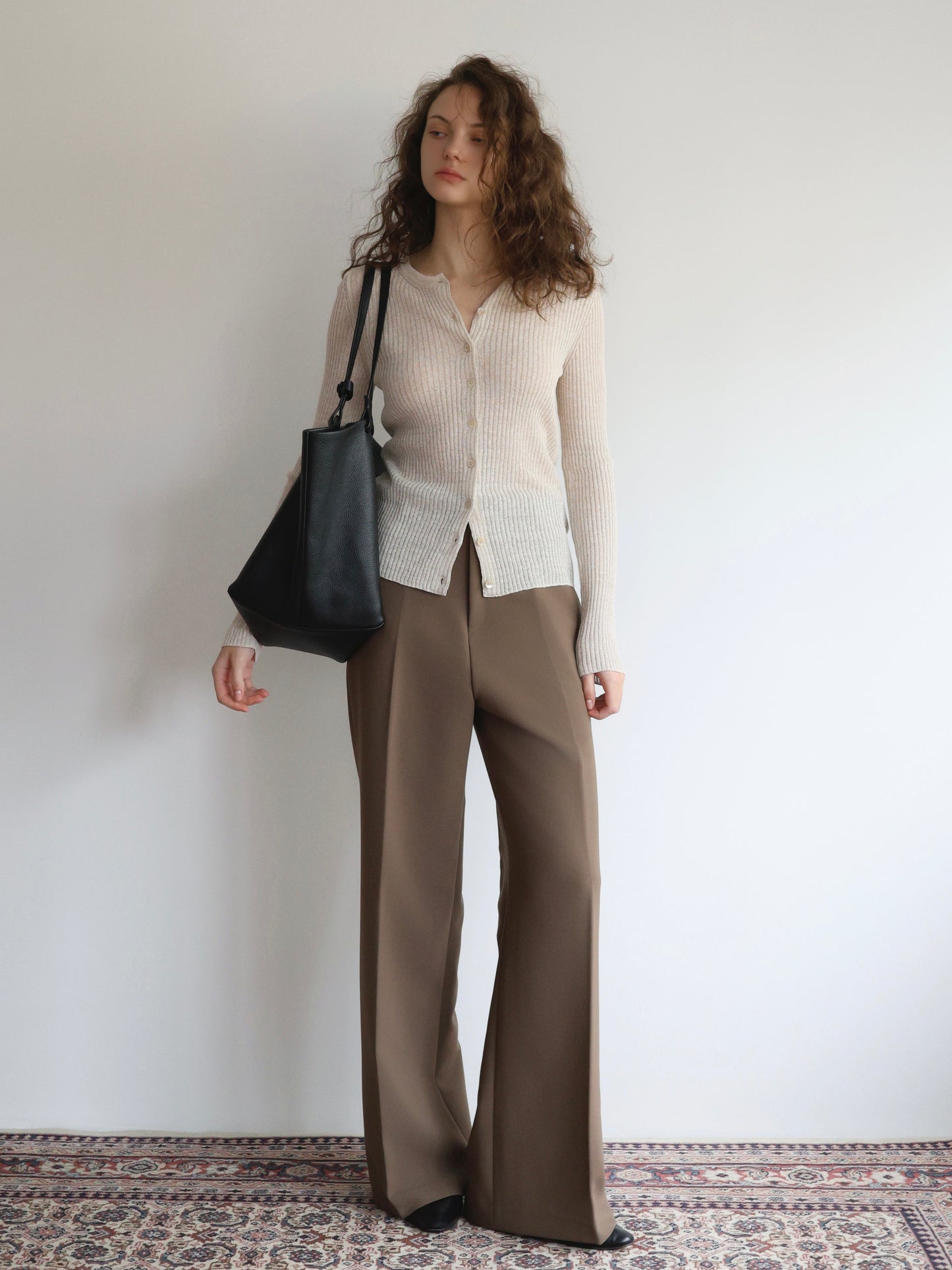 [ SAMPLE SALE ] Jane | Rib cardigan