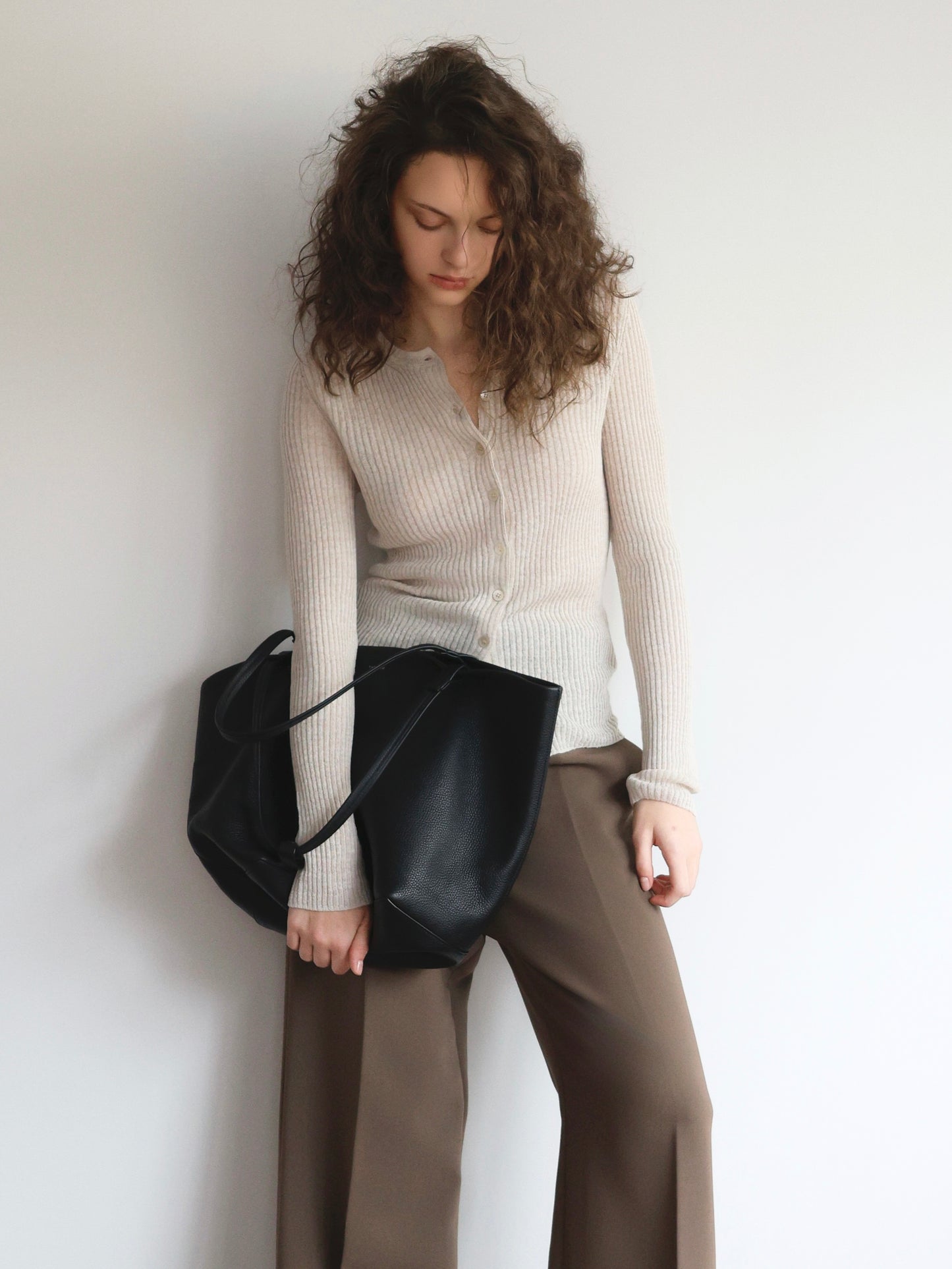 [ SAMPLE SALE ] Jane | Rib cardigan