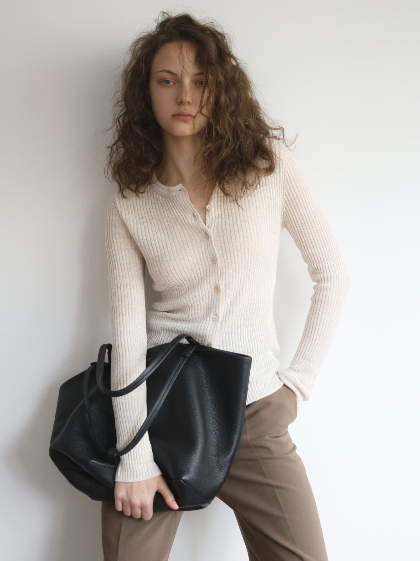 [ SAMPLE SALE ] Jane | Rib cardigan